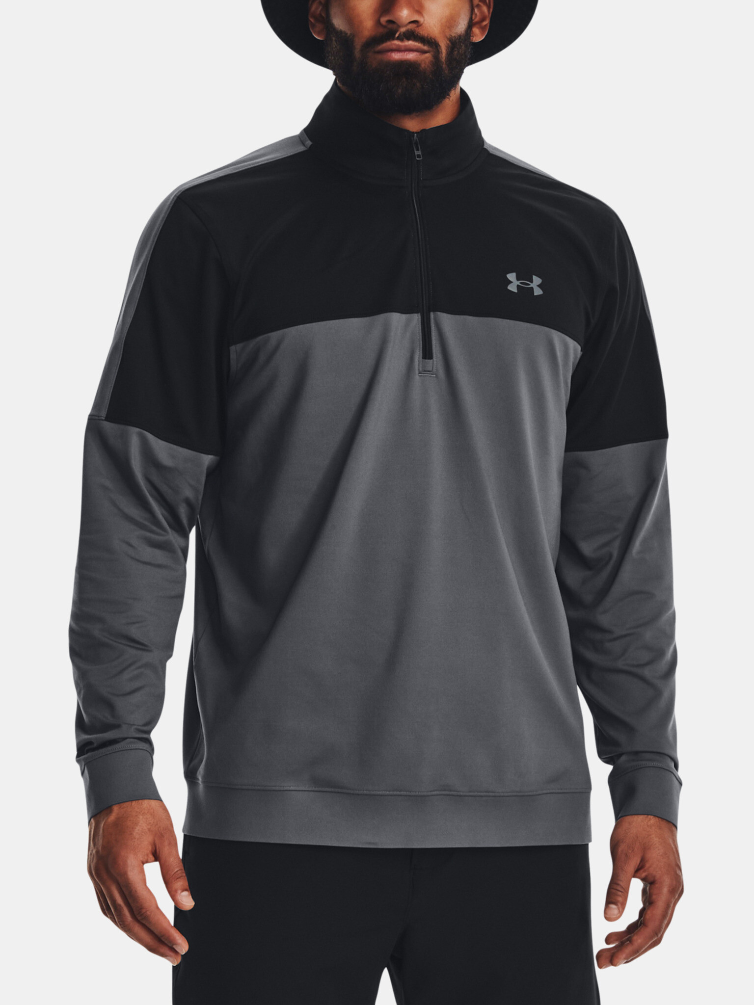 Under Armour UA Storm Midlayer HZ Sweatshirt Siv - Pepit.bg