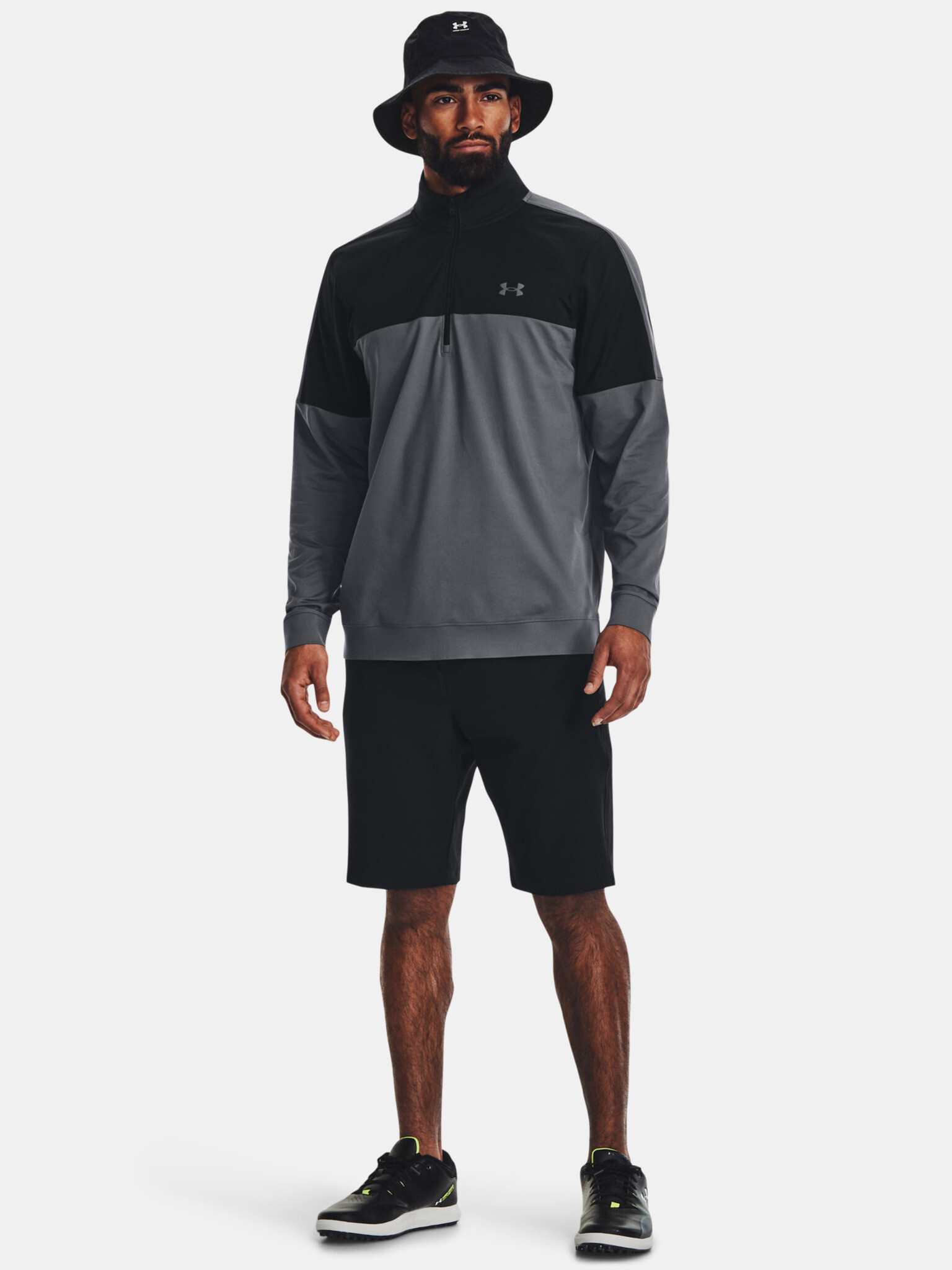 Under Armour UA Storm Midlayer HZ Sweatshirt Siv - Pepit.bg