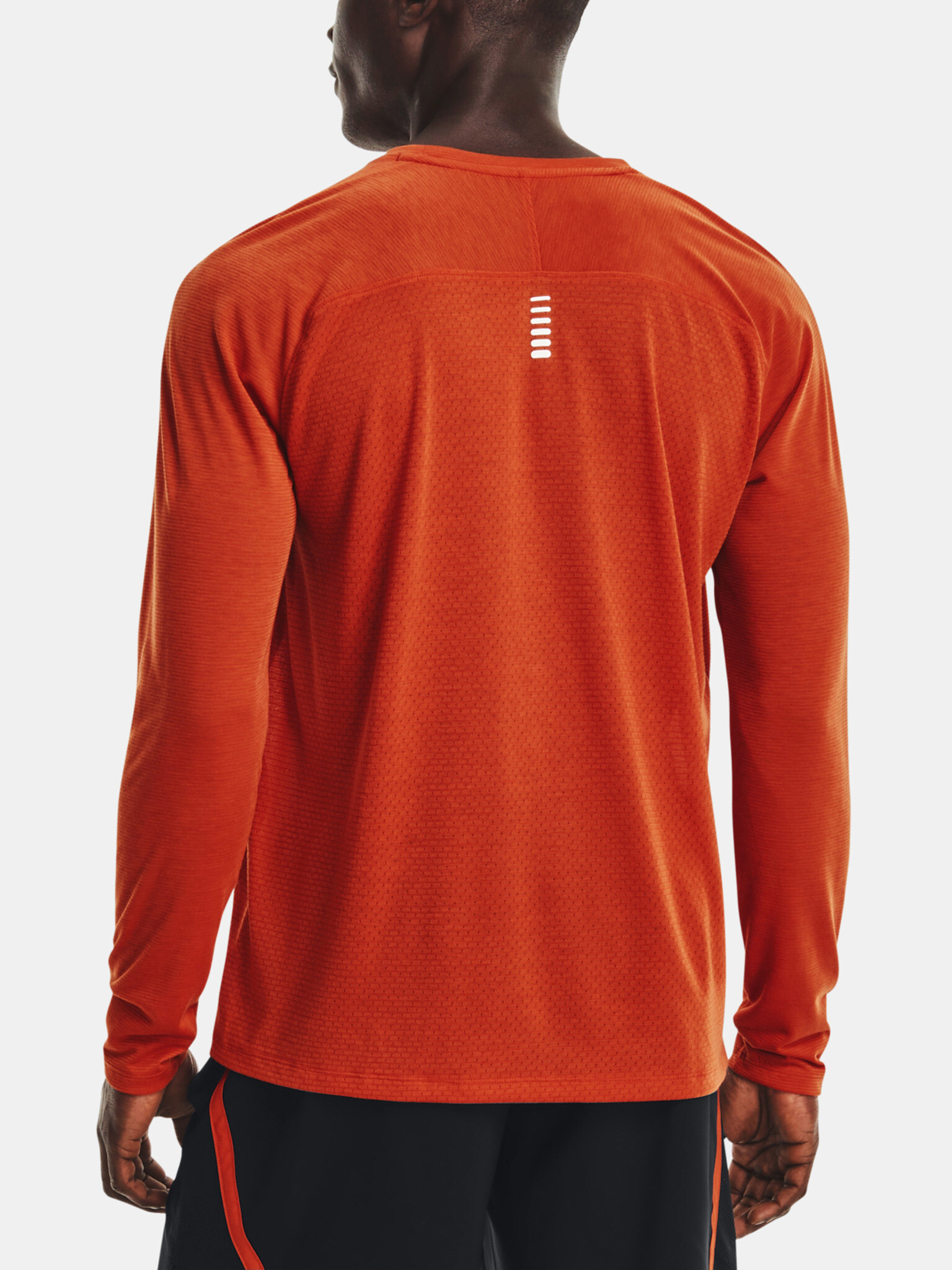 Under Armour UA STREAKER LONGSLEEVE T-shirt Oranzhev - Pepit.bg