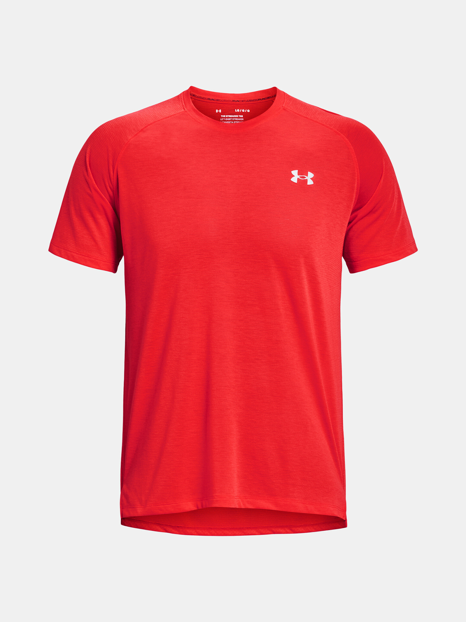 Under Armour UA Streaker T-shirt Cherven - Pepit.bg