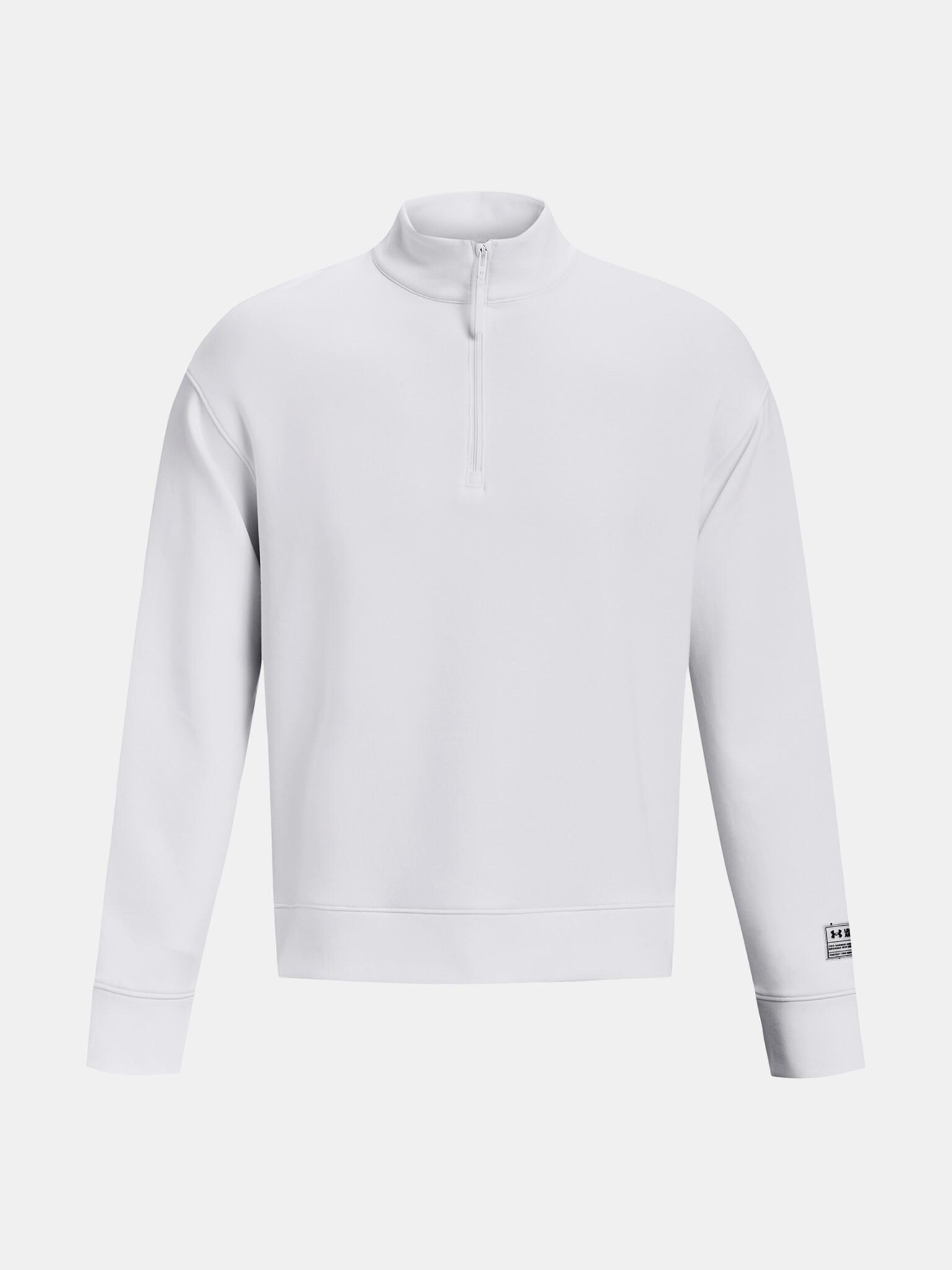 Under Armour UA Summit Knit 1/2 Zip Sweatshirt Byal - Pepit.bg