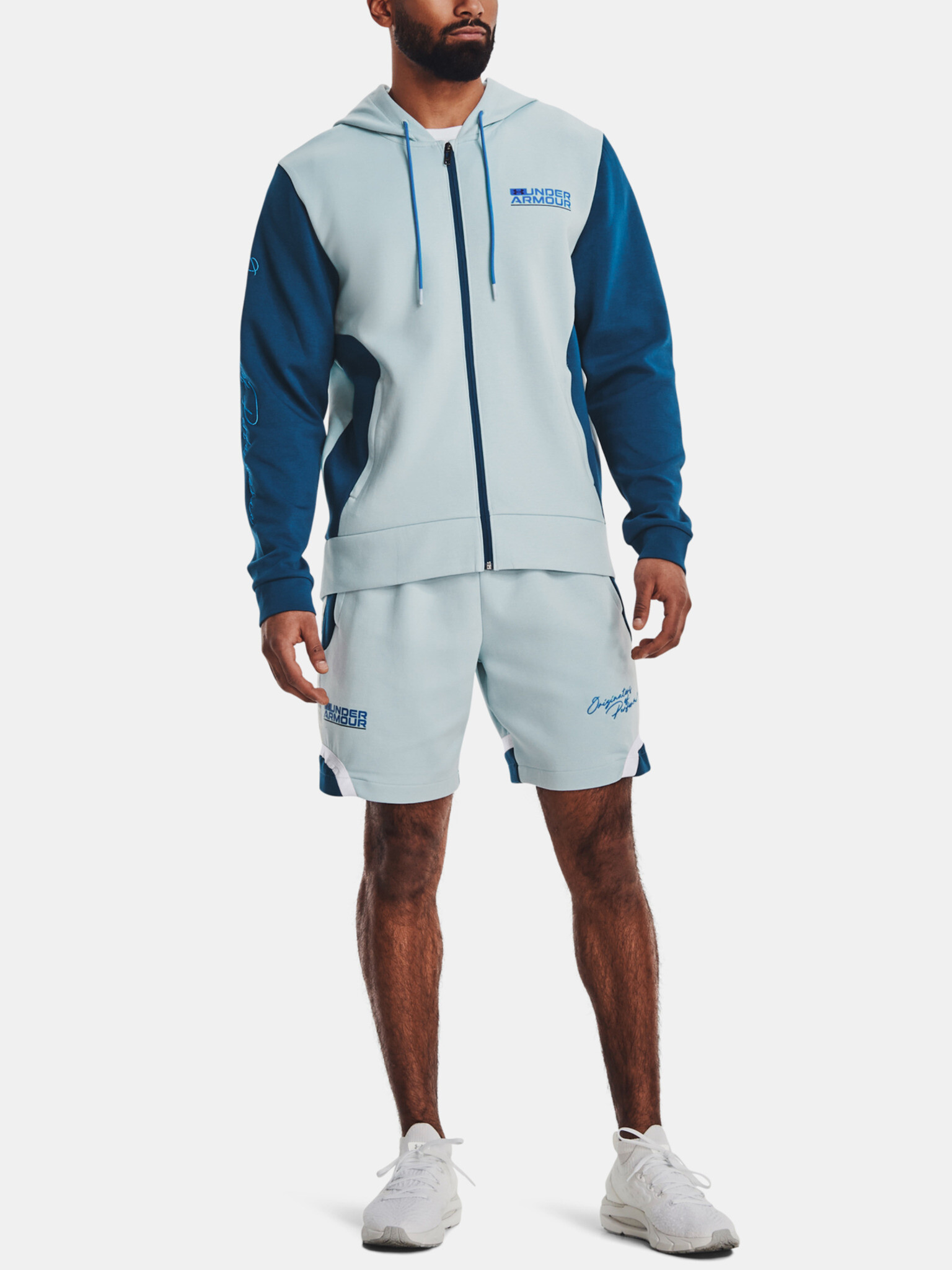 Under Armour UA Summit Knit FZ HD Sweatshirt Sin - Pepit.bg