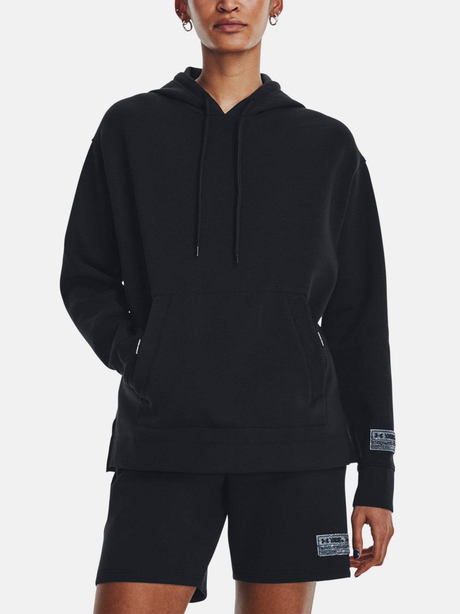 Under Armour UA Summit Knit Hoodie-BLK Sweatshirt Cheren - Pepit.bg