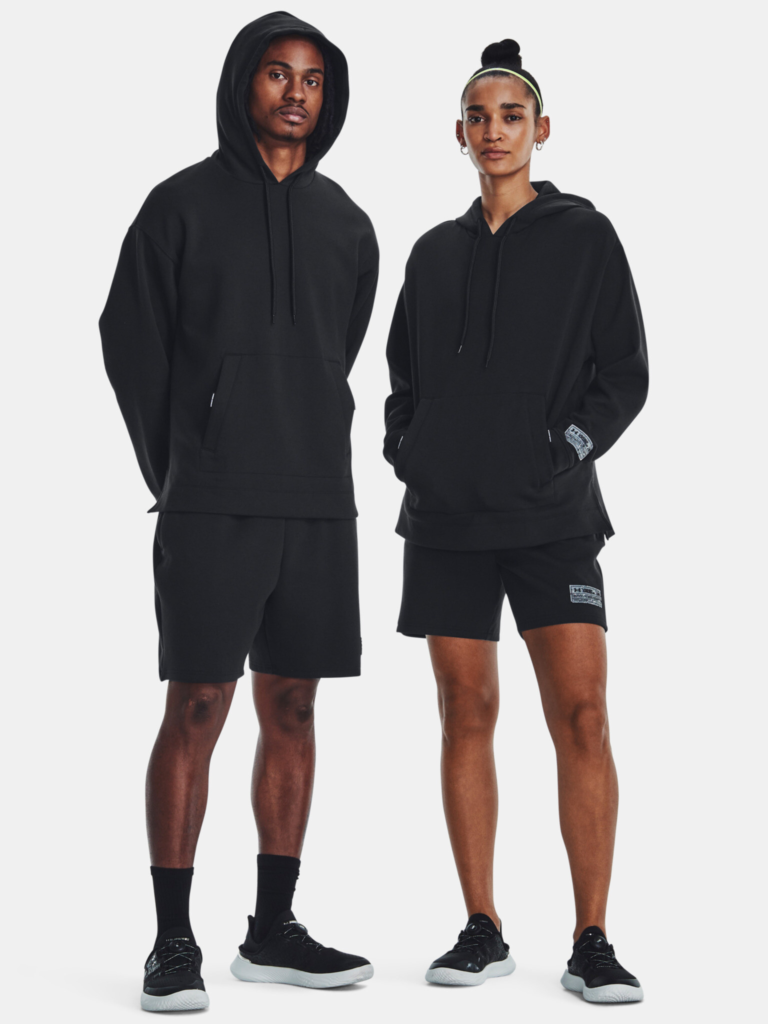 Under Armour UA Summit Knit Hoodie-BLK Sweatshirt Cheren - Pepit.bg