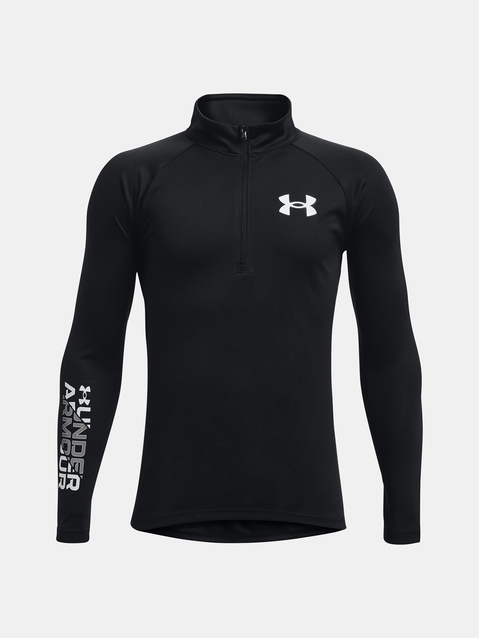 Under Armour UA Tech BL 1/2 Zip Суитшърт детски Cheren - Pepit.bg