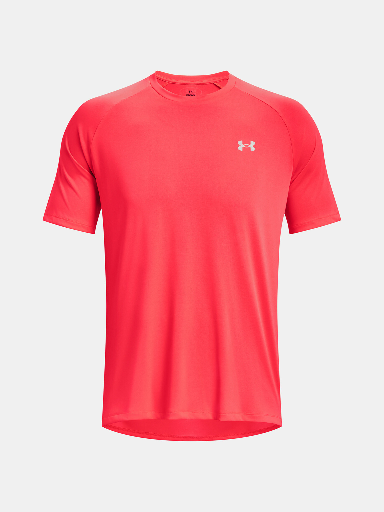 Under Armour UA Tech Reflective SS T-shirt Cherven - Pepit.bg
