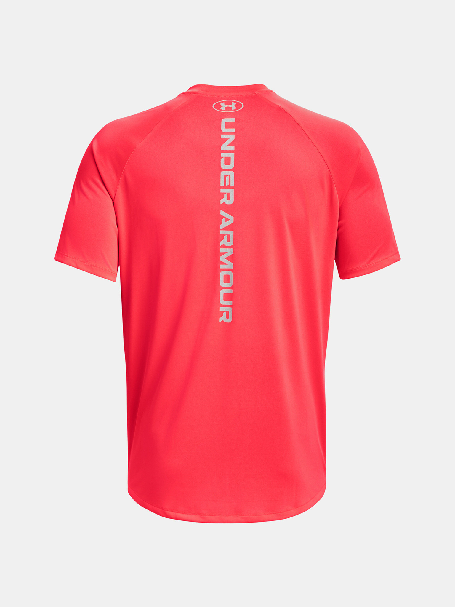 Under Armour UA Tech Reflective SS T-shirt Cherven - Pepit.bg