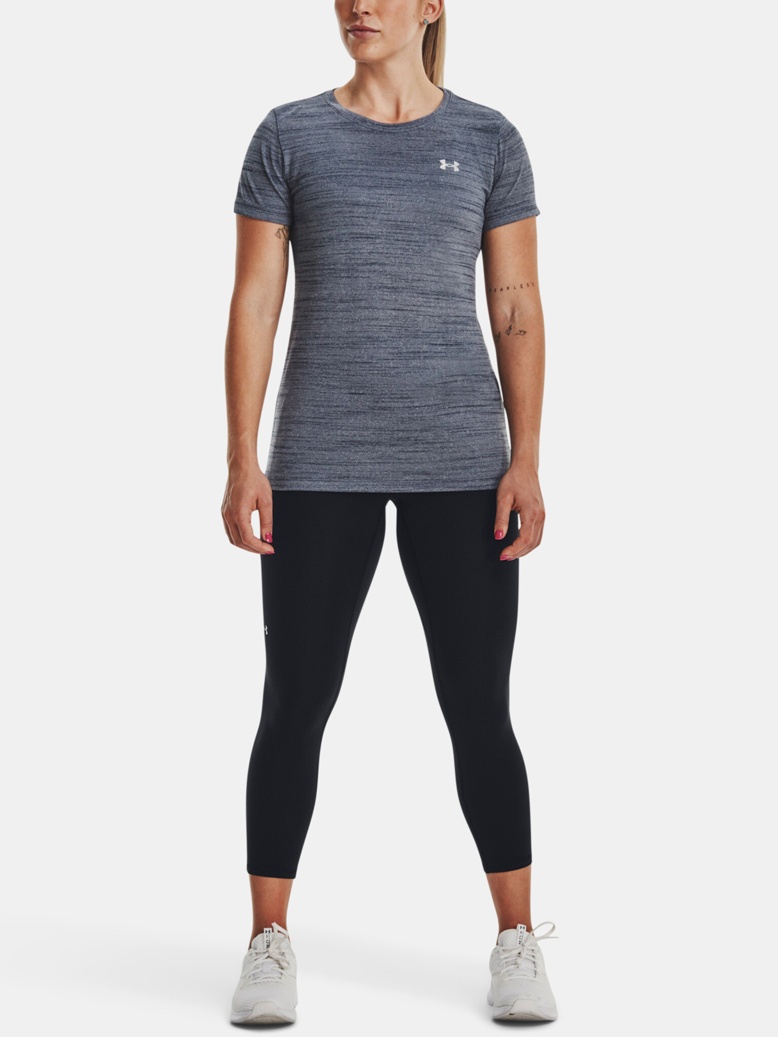 Under Armour UA Tech Tiger T-shirt Siv - Pepit.bg