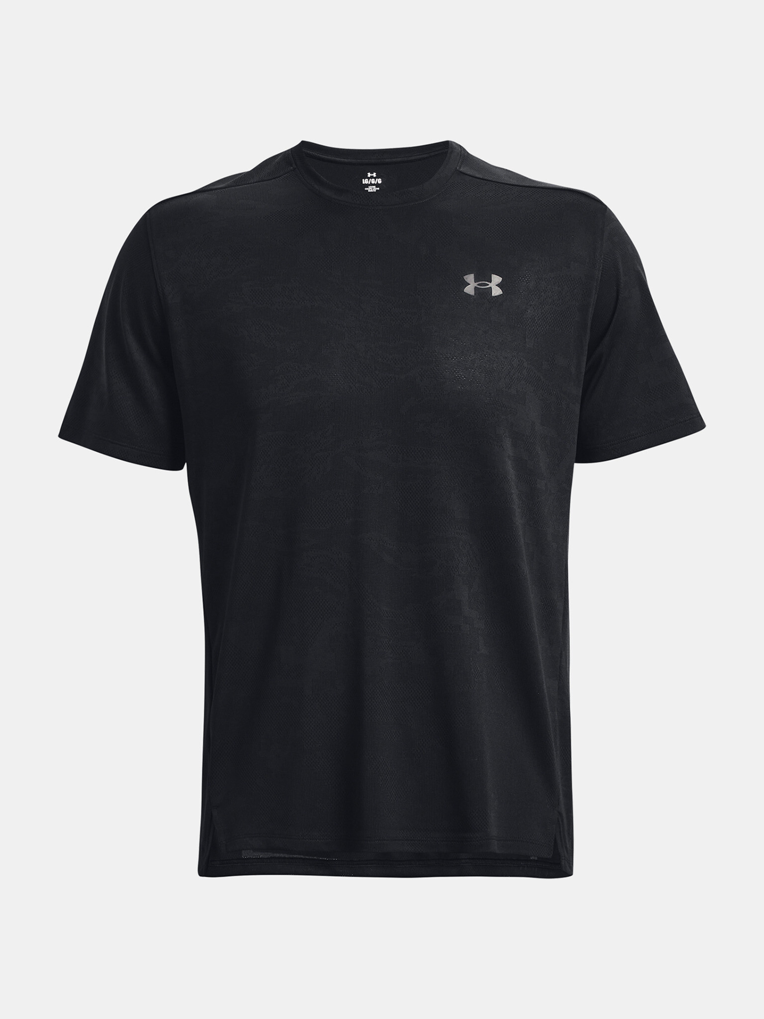 Under Armour UA Tech Vent Jacquard SS-BLK T-shirt Cheren - Pepit.bg