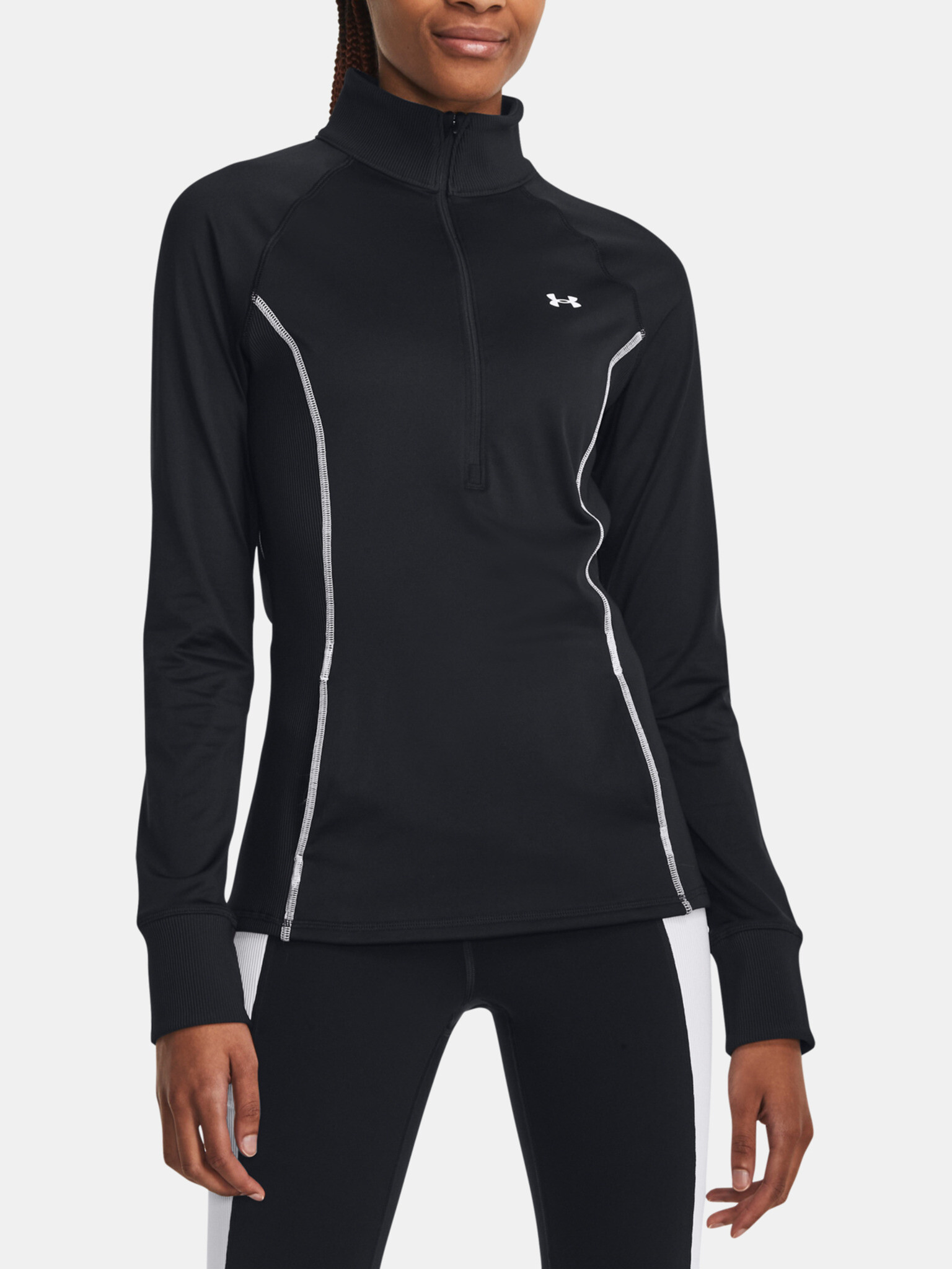 Under Armour UA Train CW 1/2 Zip T-shirt Cheren - Pepit.bg