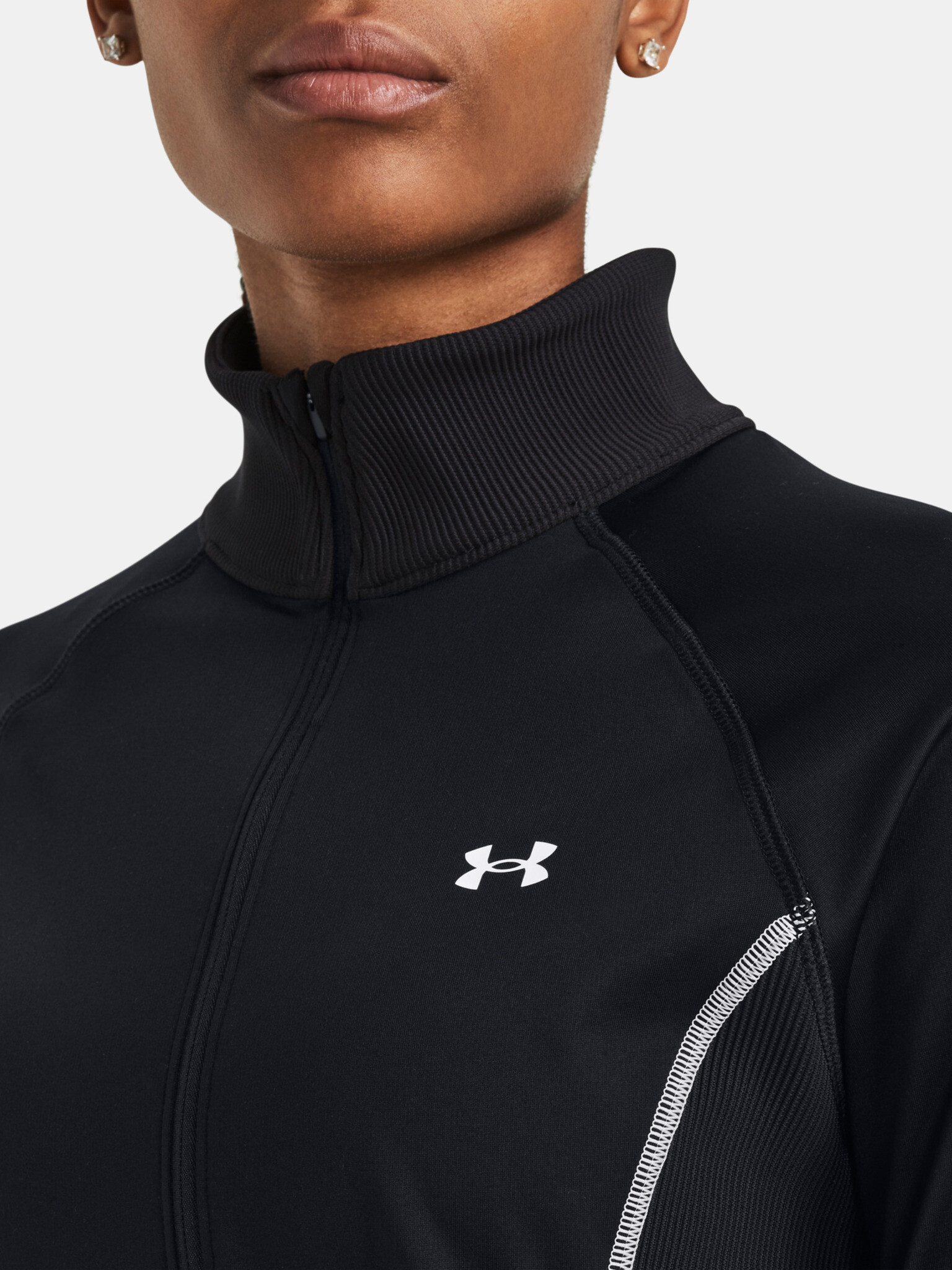 Under Armour UA Train CW 1/2 Zip T-shirt Cheren - Pepit.bg