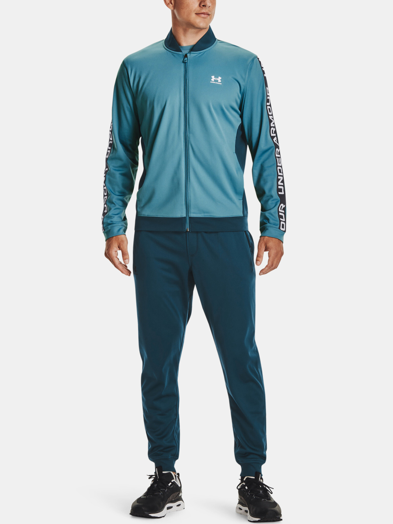 Under Armour UA Tricot Fashion Jacket Sweatshirt Sin - Pepit.bg