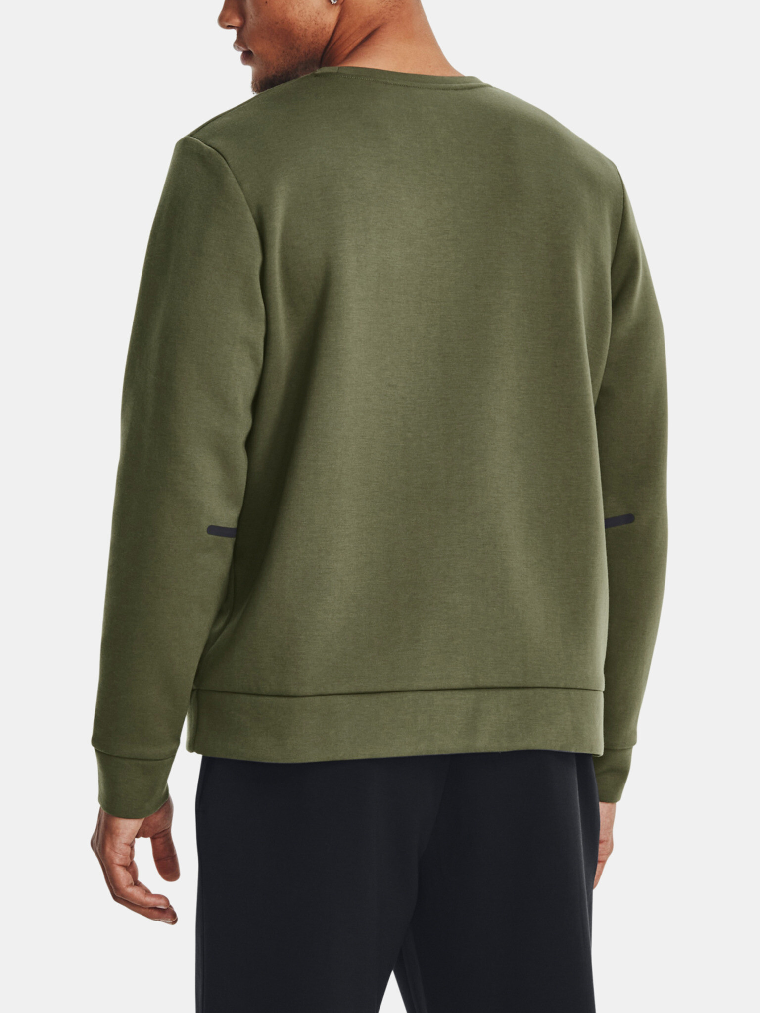 Under Armour UA Unstoppable Flc Crew Sweatshirt Zelen - Pepit.bg