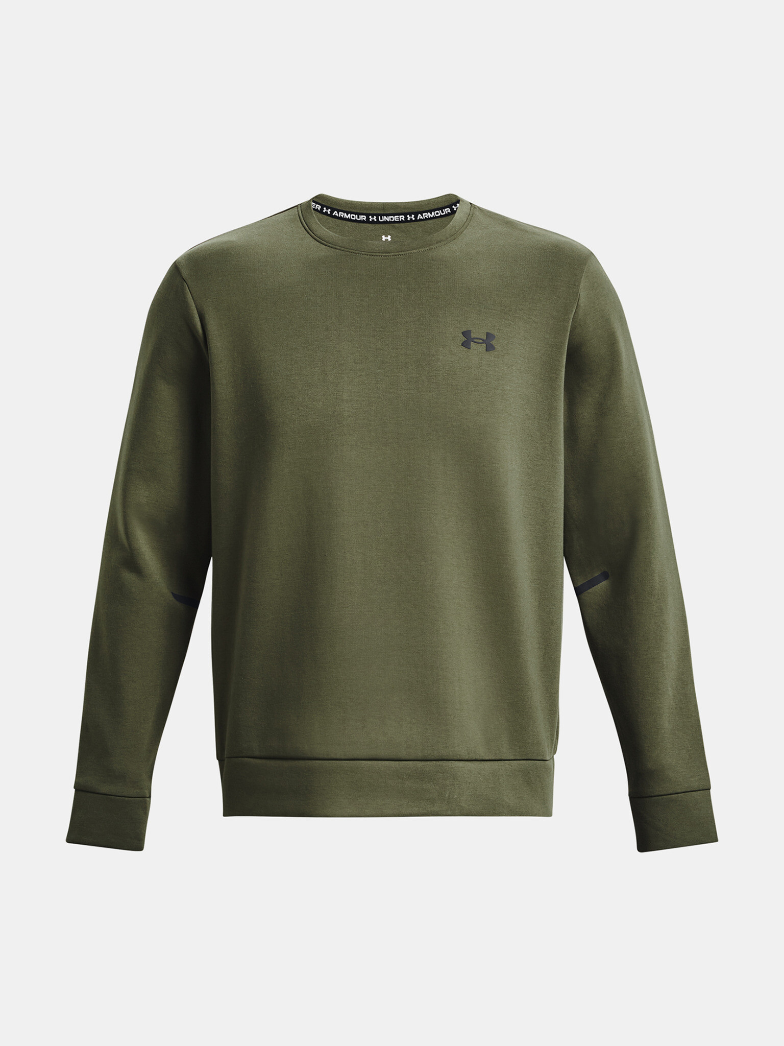 Under Armour UA Unstoppable Flc Crew Sweatshirt Zelen - Pepit.bg