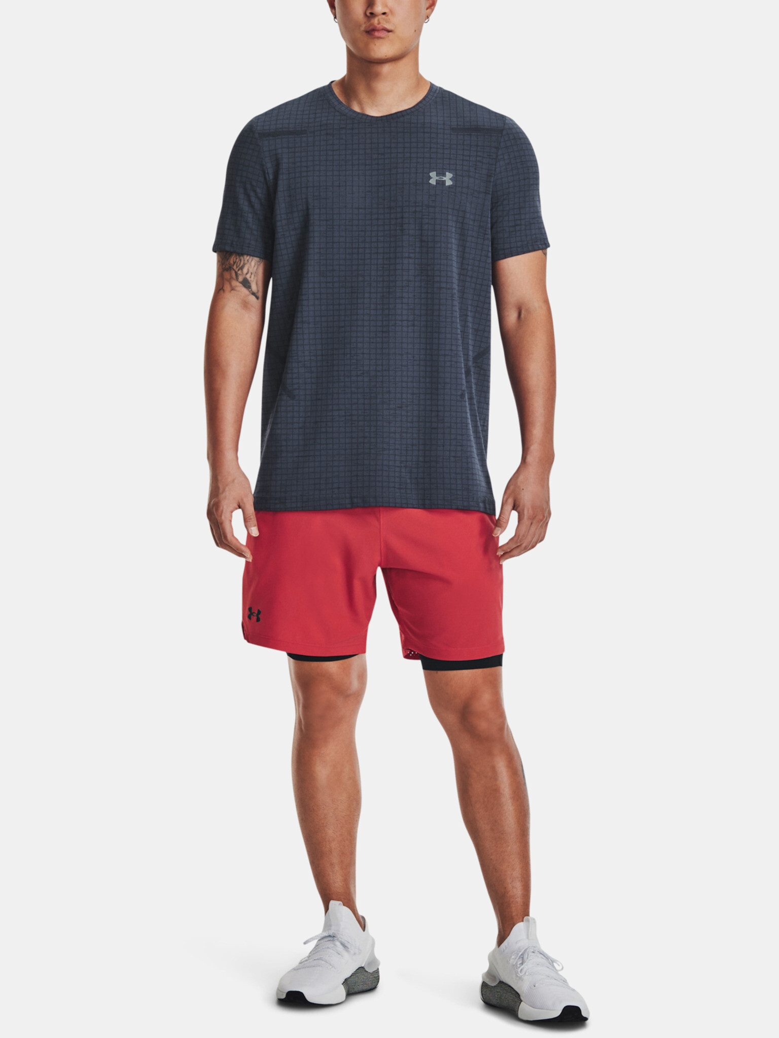 Under Armour UA Vanish Woven 2in1 Къси панталони Cherven - Pepit.bg