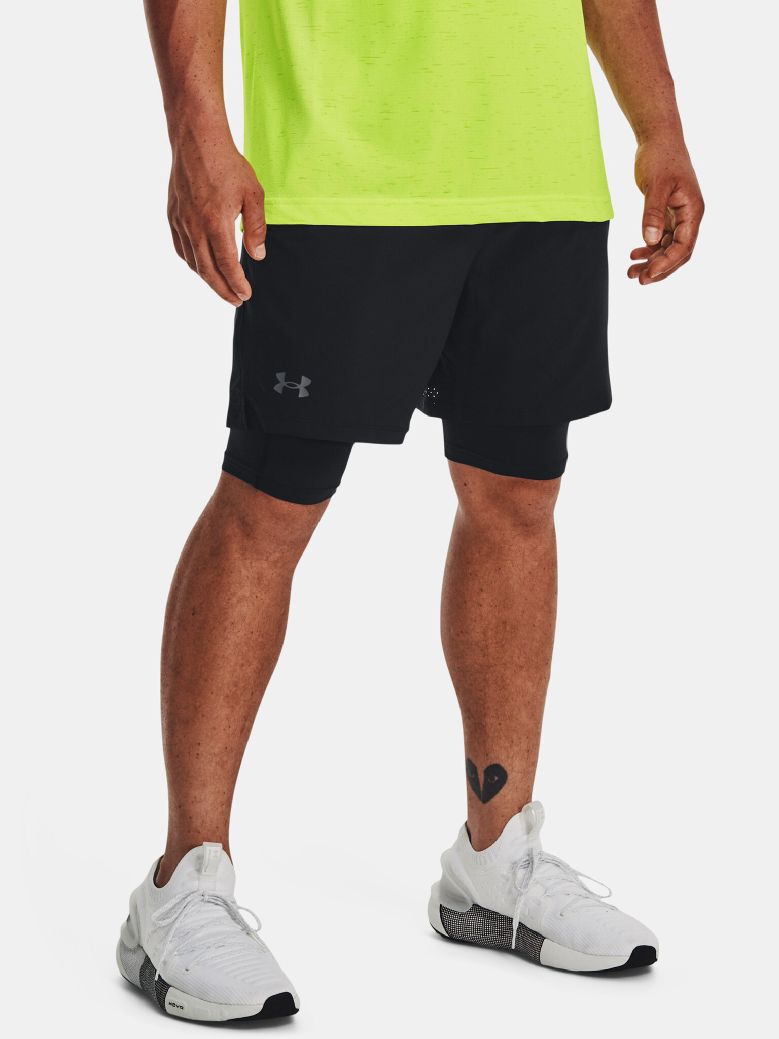 Under Armour UA Vanish Woven 2in1 Sts-BLK Къси панталони Cheren - Pepit.bg