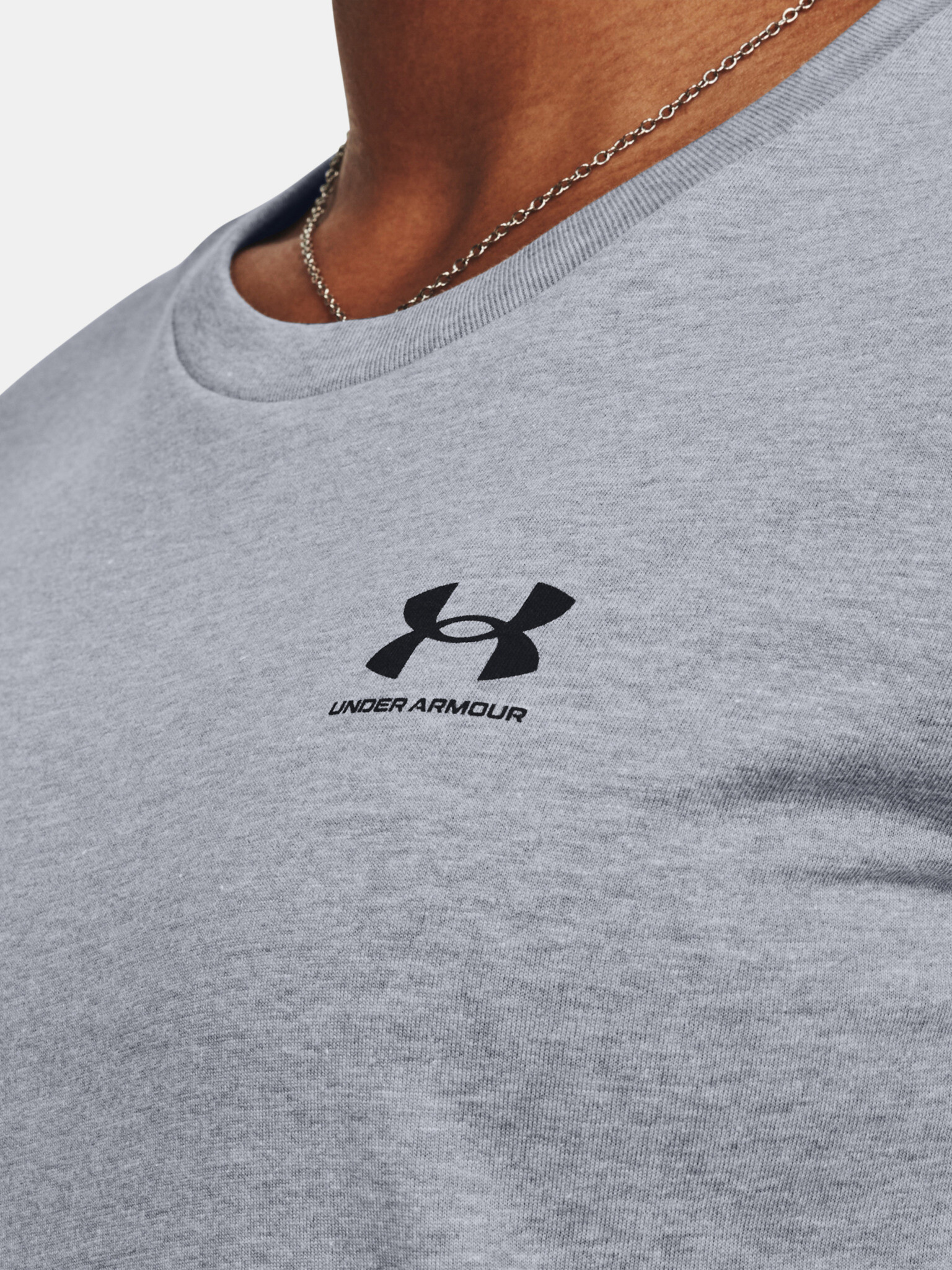 Under Armour UA W Sportstyle LC SS T-shirt Siv - Pepit.bg