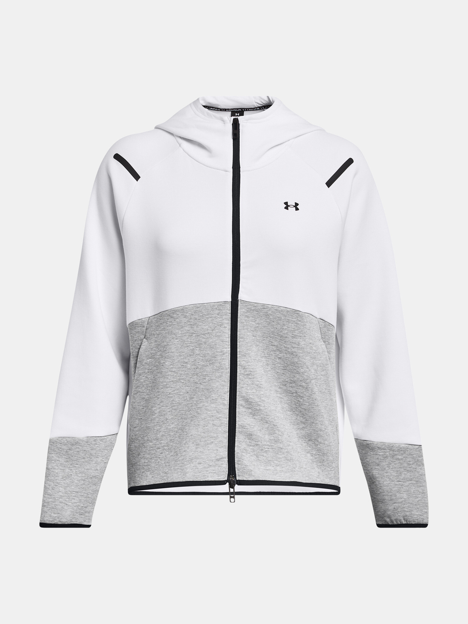 Under Armour Unstoppable Flc FZ Sweatshirt Siv - Pepit.bg