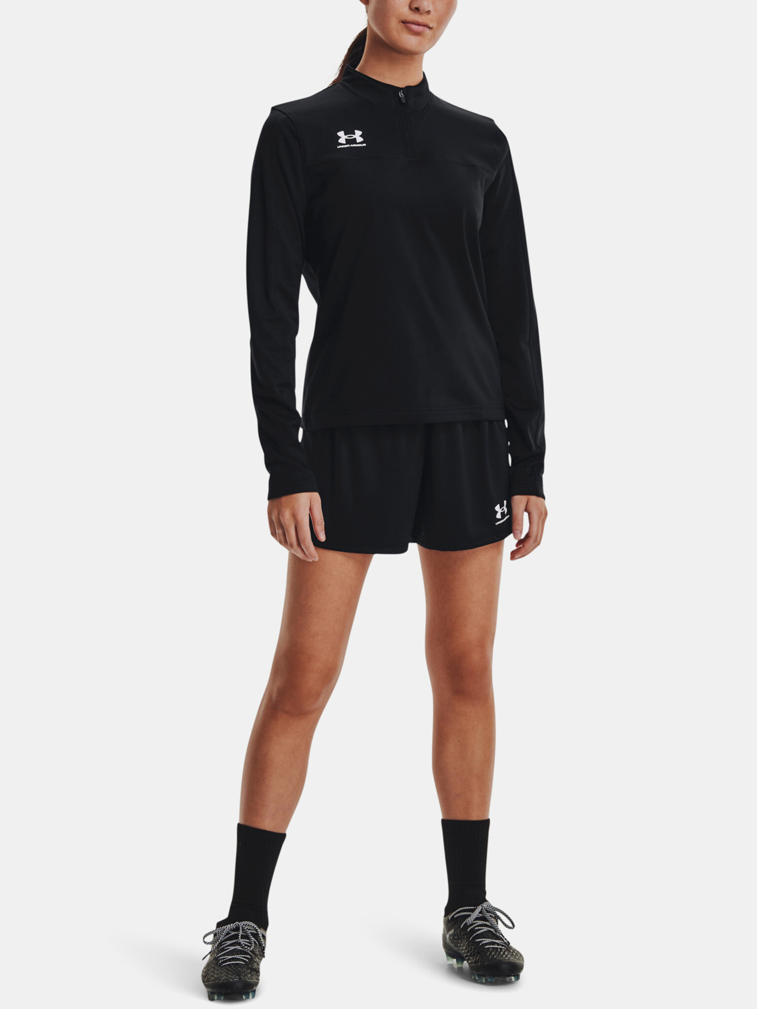 Under Armour W Challenger Knit Шорти Cheren - Pepit.bg