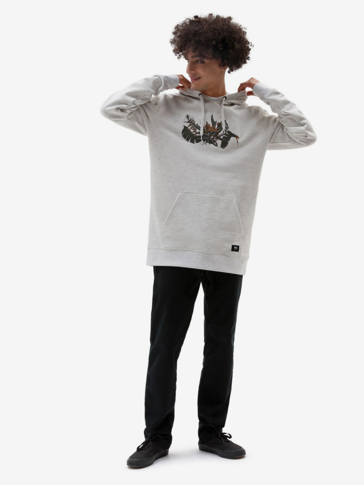 Vans Back Bay Sweatshirt Siv - Pepit.bg