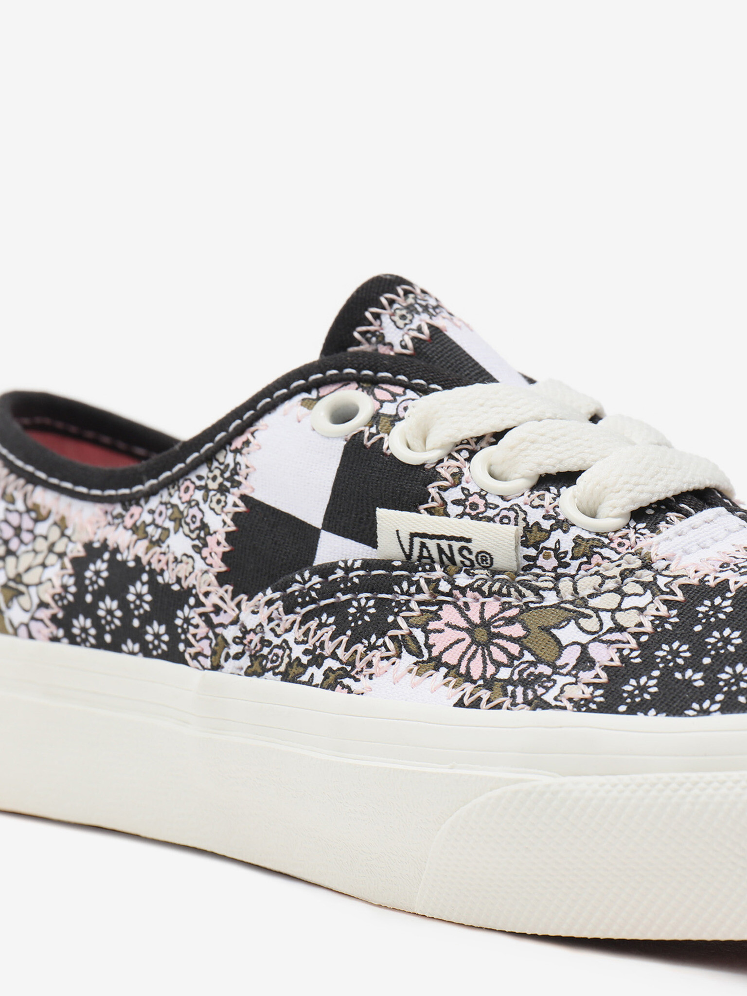 Vans Patchwork Floral Authentic Спортни обувки детски Byal - Pepit.bg