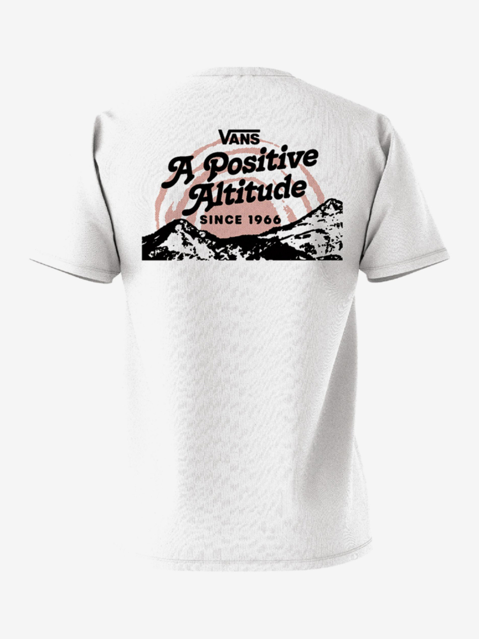 Vans Positive Attitude T-shirt Byal - Pepit.bg