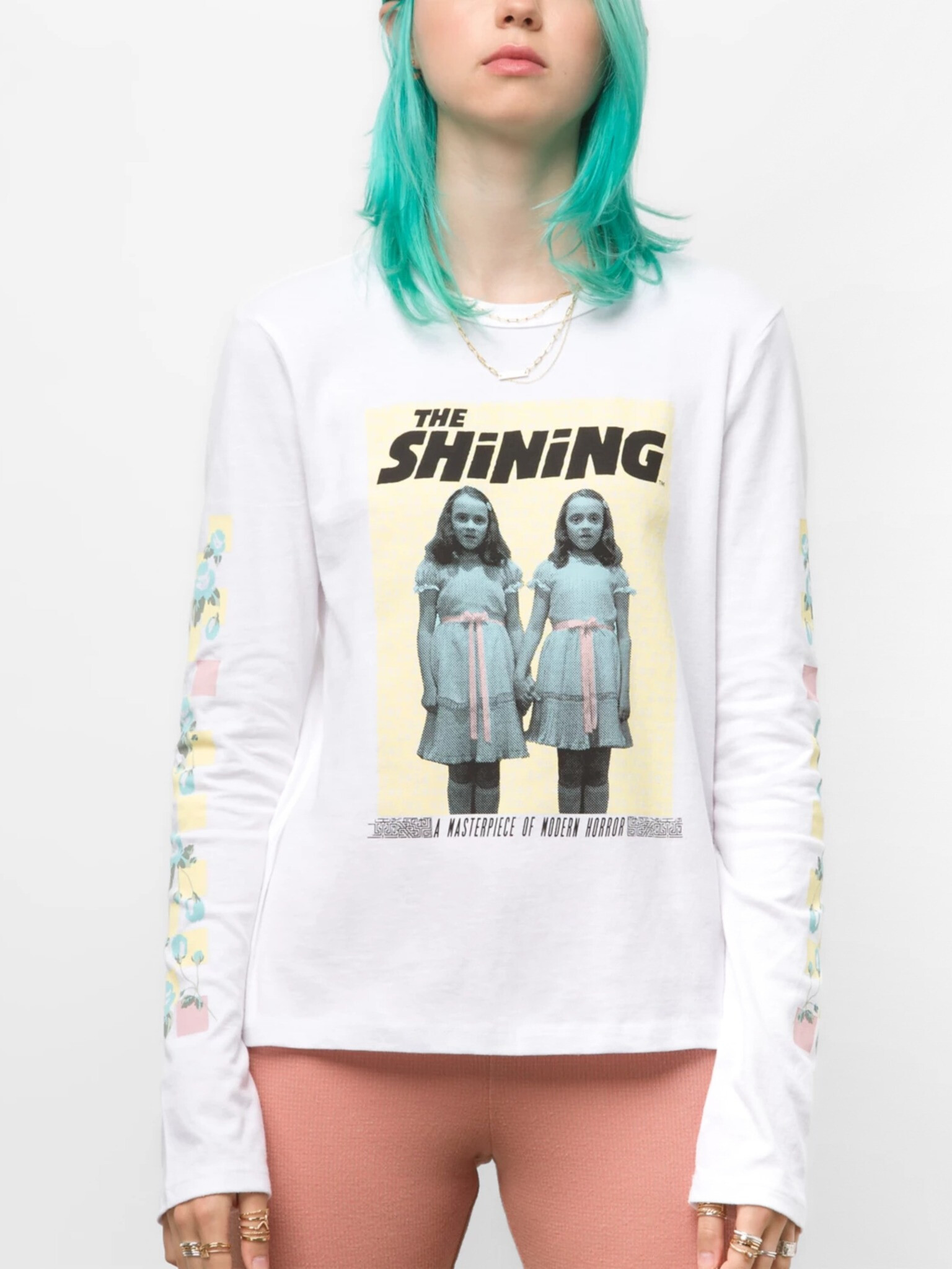 Vans The Shining T-shirt Byal - Pepit.bg