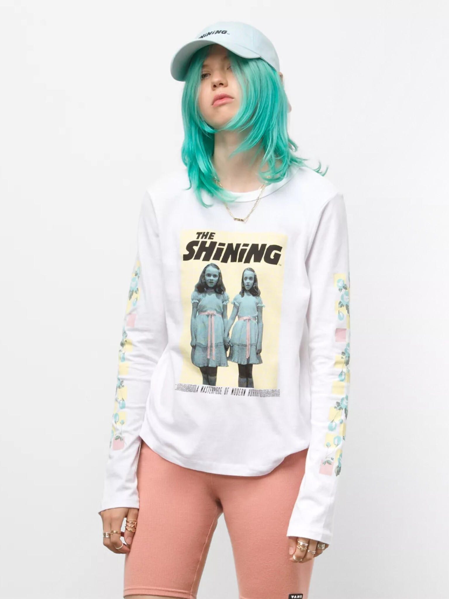 Vans The Shining T-shirt Byal - Pepit.bg