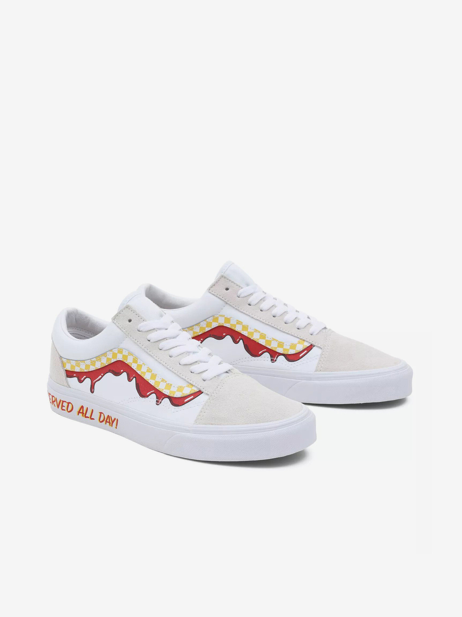 Vans UA Old Skool Спортни обувки Byal - Pepit.bg