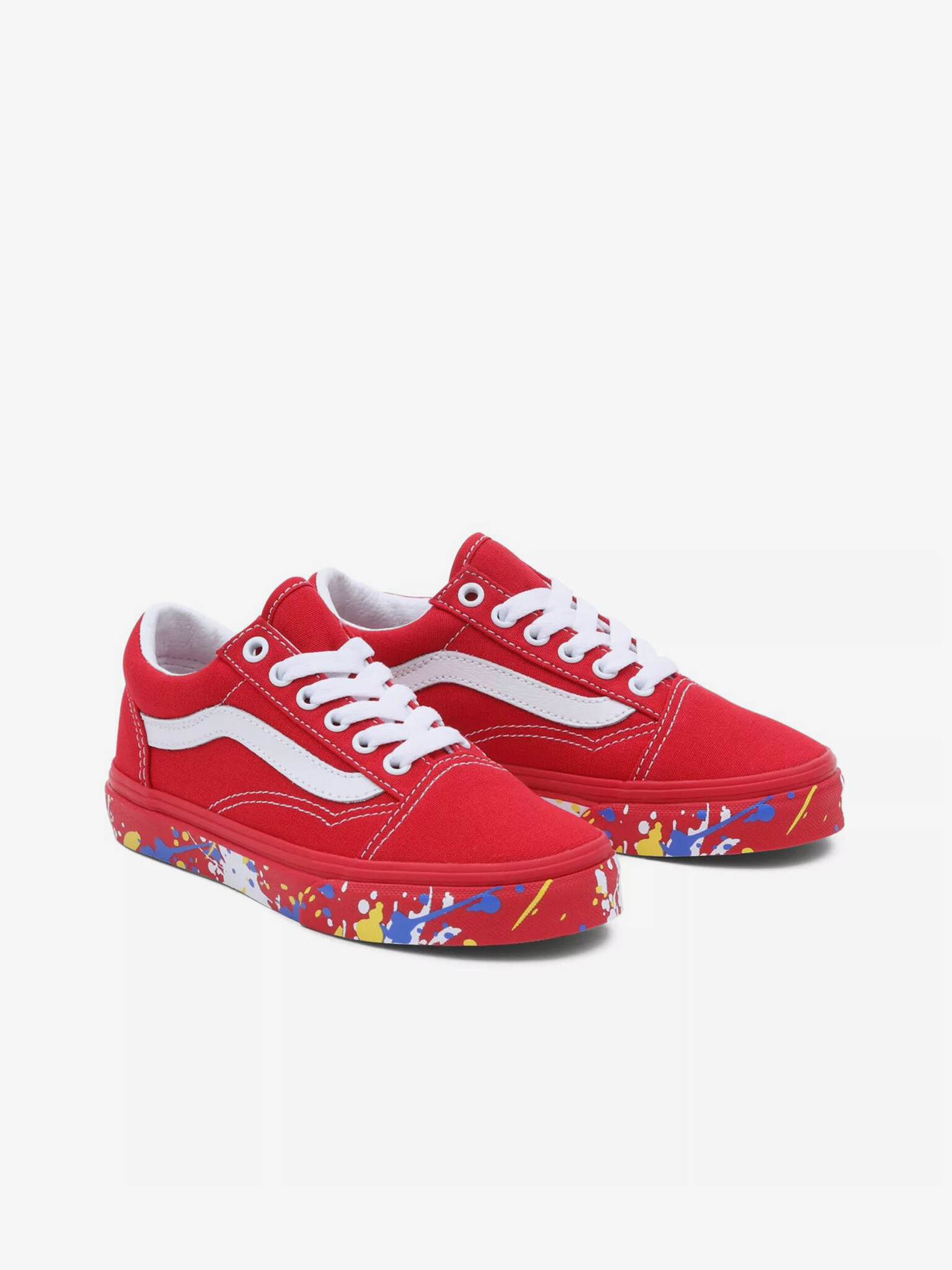 Vans UY Old Skool Спортни обувки детски Cherven - Pepit.bg