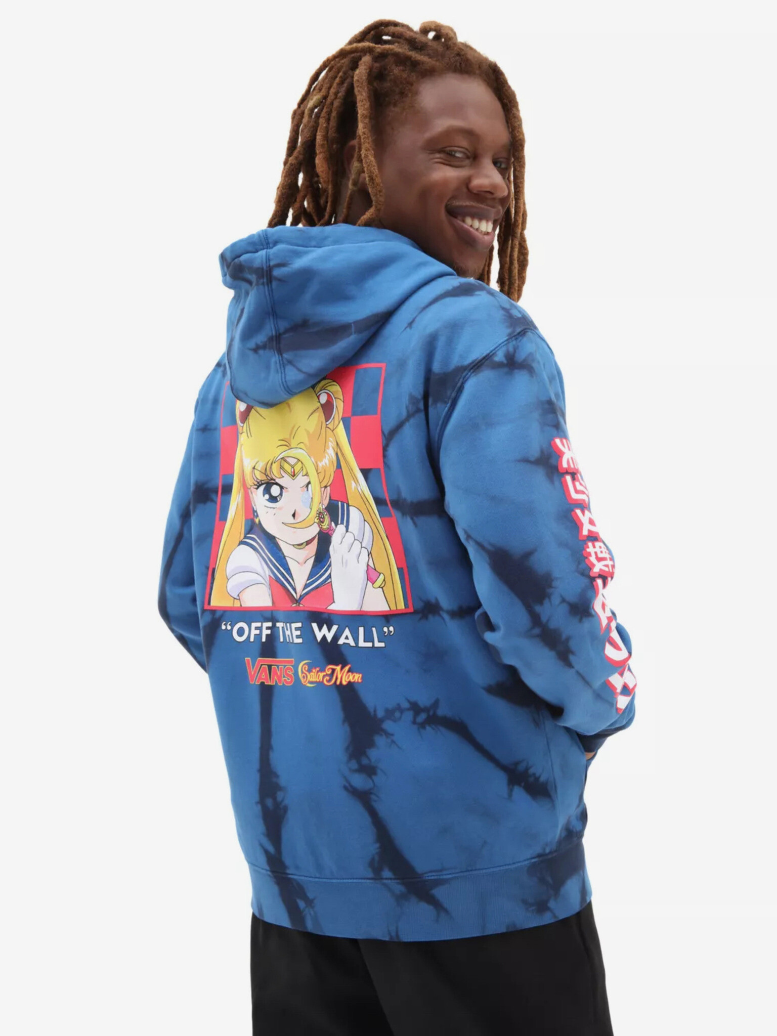 Vans x Pretty Guardian Sailor Moon Fleece Tie Dye Sweatshirt Sin - Pepit.bg