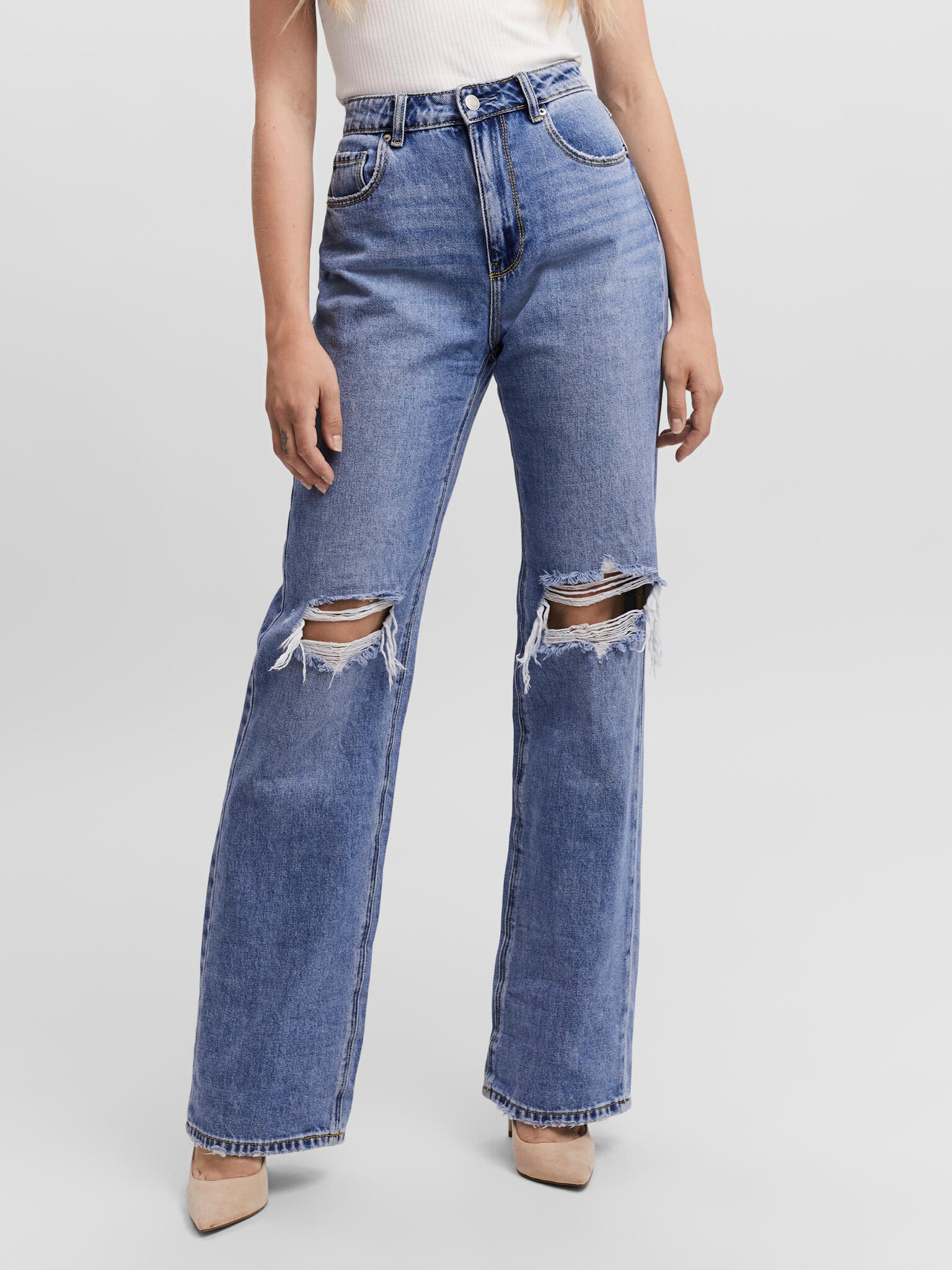 Vero Moda Kithy Jeans Sin - Pepit.bg