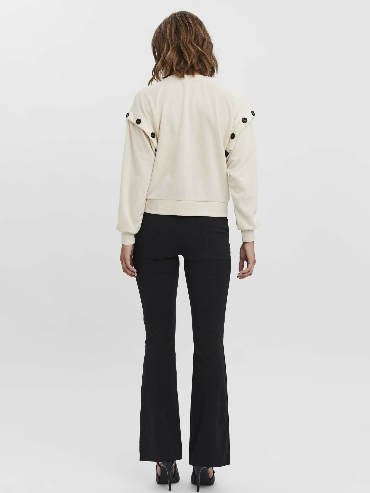 Vero Moda Sweatshirt Byal - Pepit.bg