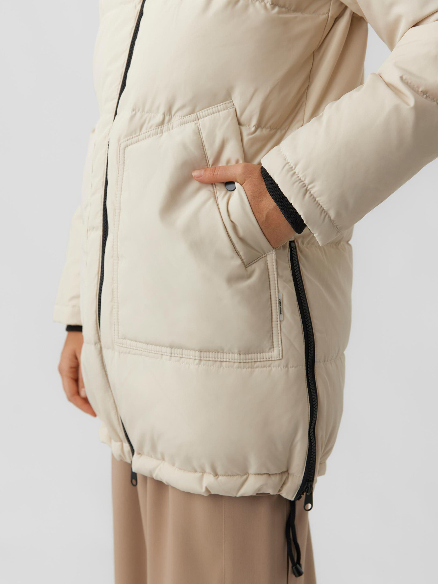 Vero Moda Winter jacket Byal - Pepit.bg