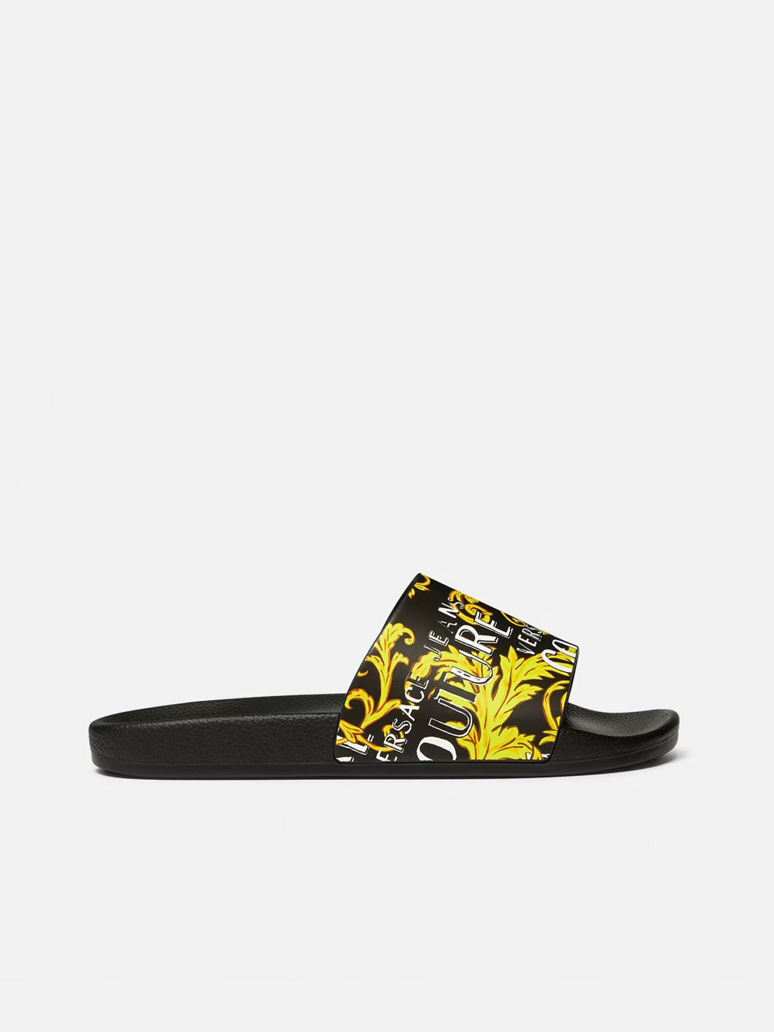 Versace Jeans Couture Fondo Slide Пантофи Cheren - Pepit.bg