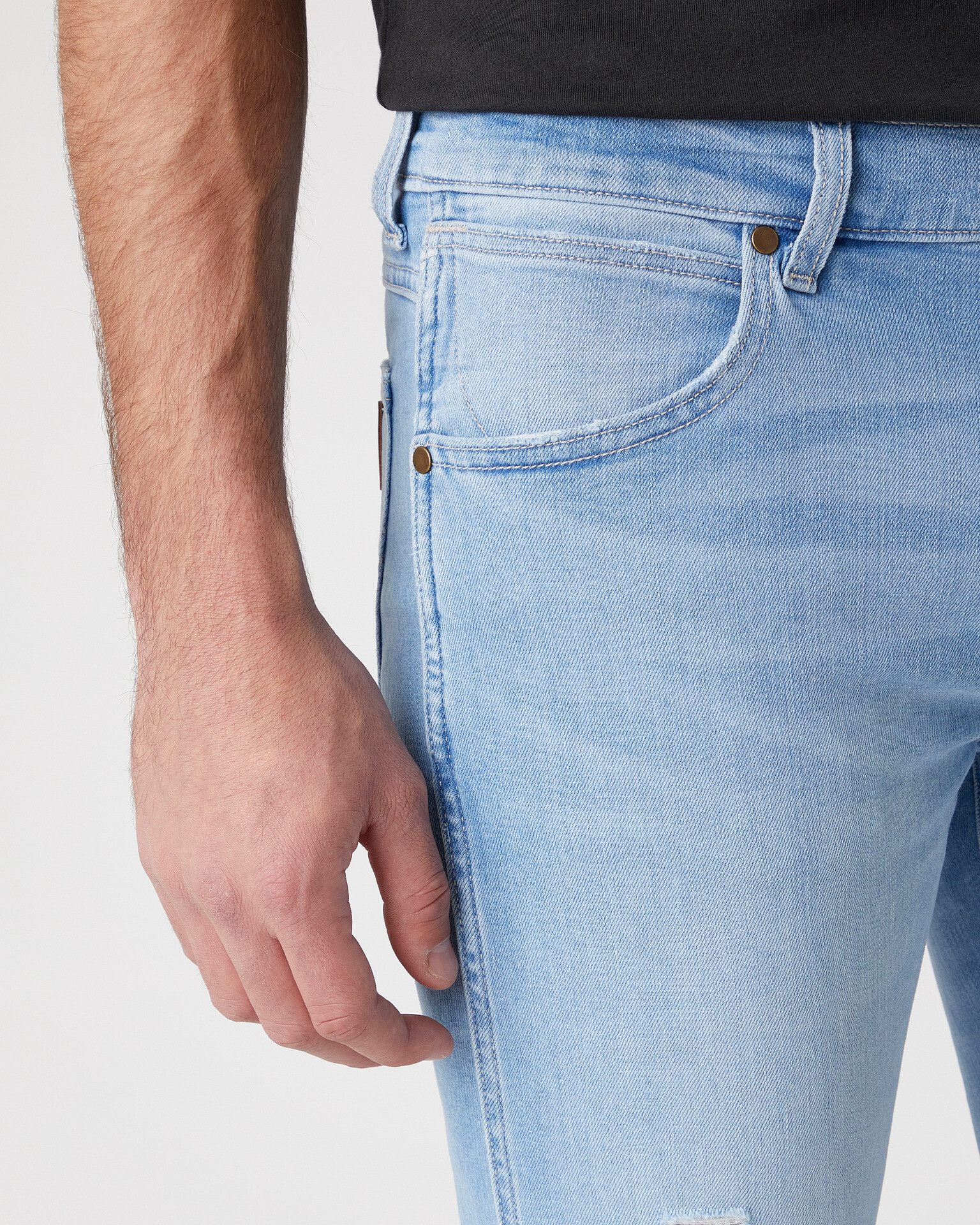 Wrangler Larston Jeans Sin - Pepit.bg