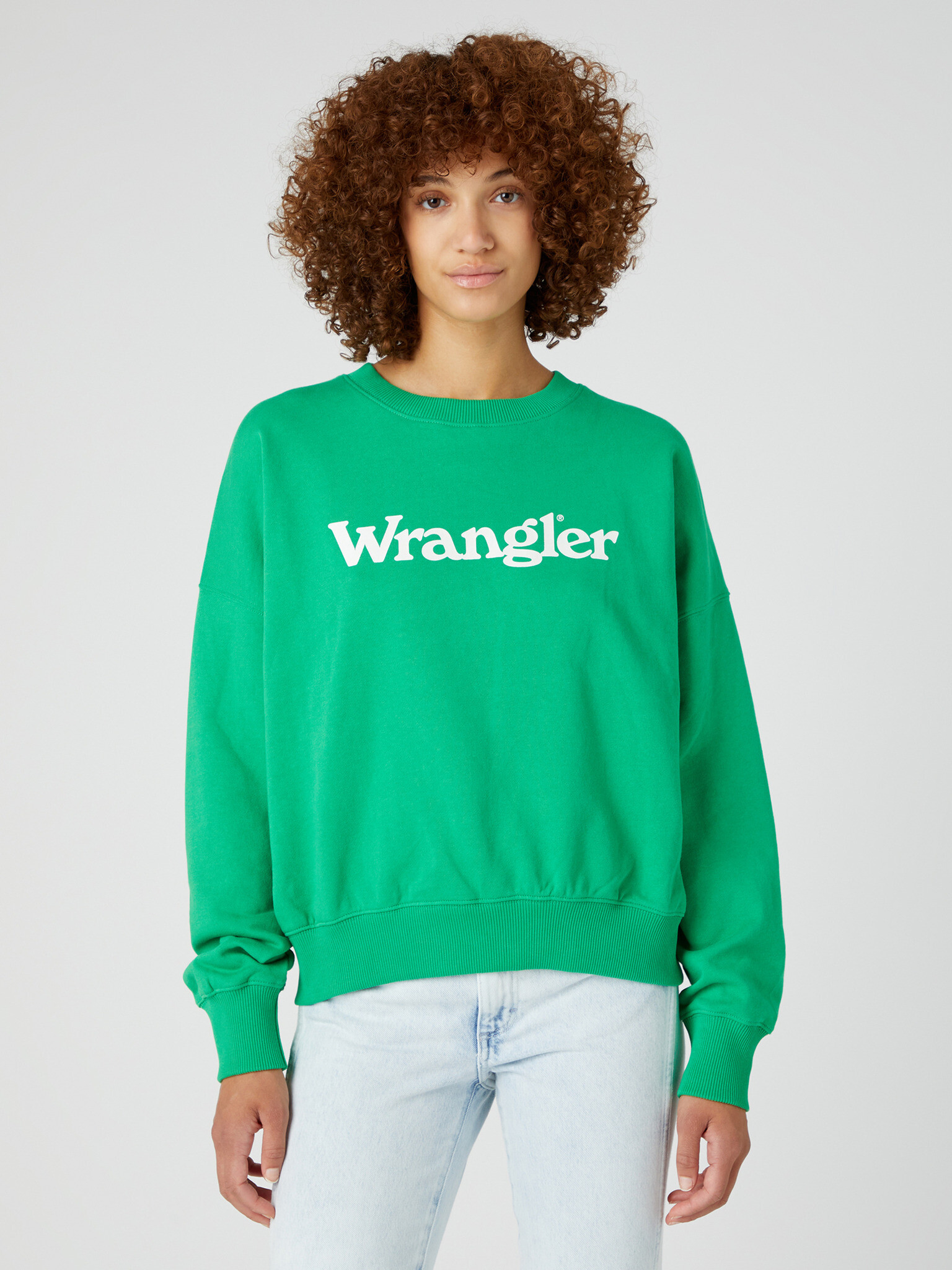 Wrangler Sweatshirt Zelen - Pepit.bg