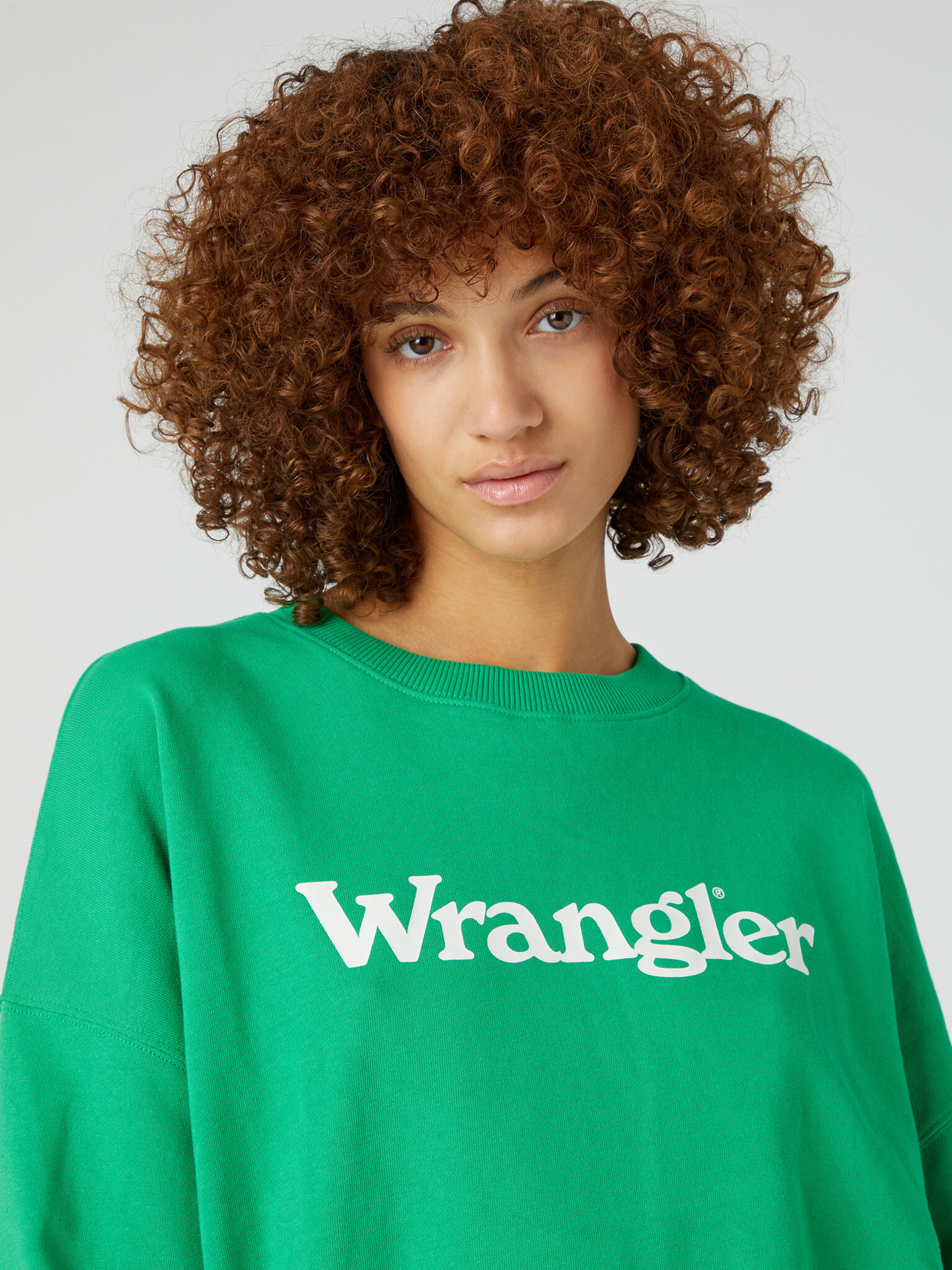 Wrangler Sweatshirt Zelen - Pepit.bg