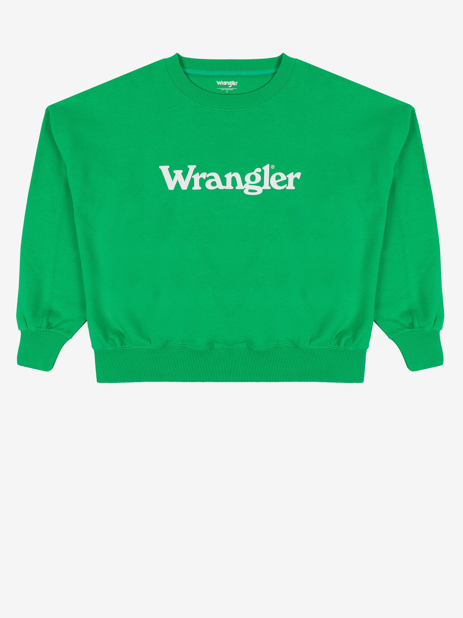 Wrangler Sweatshirt Zelen - Pepit.bg