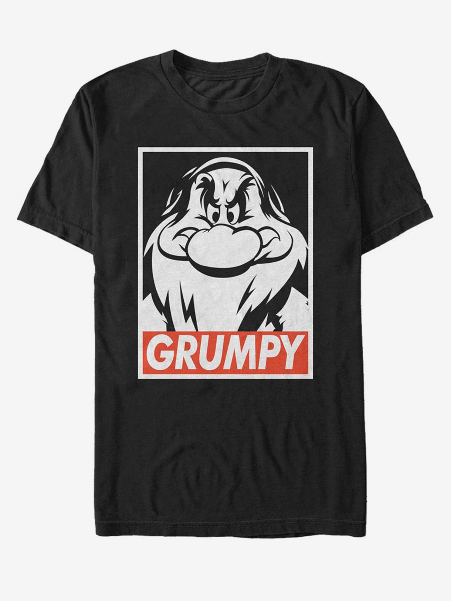 ZOOT.Fan Disney Grumpy Snow White T-shirt Cheren - Pepit.bg