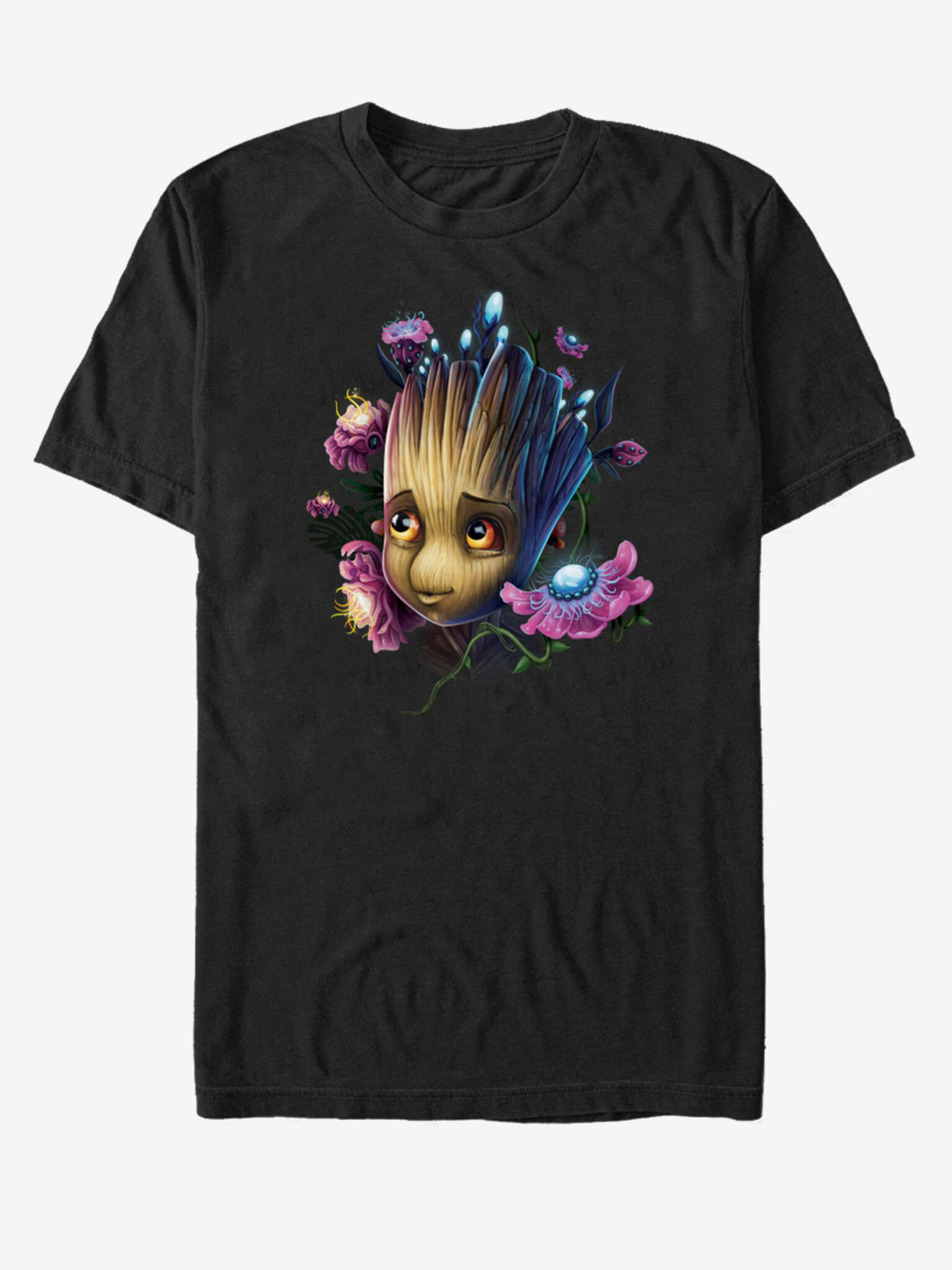 ZOOT.Fan Marvel Groot Strážci Galaxie T-shirt Cheren - Pepit.bg