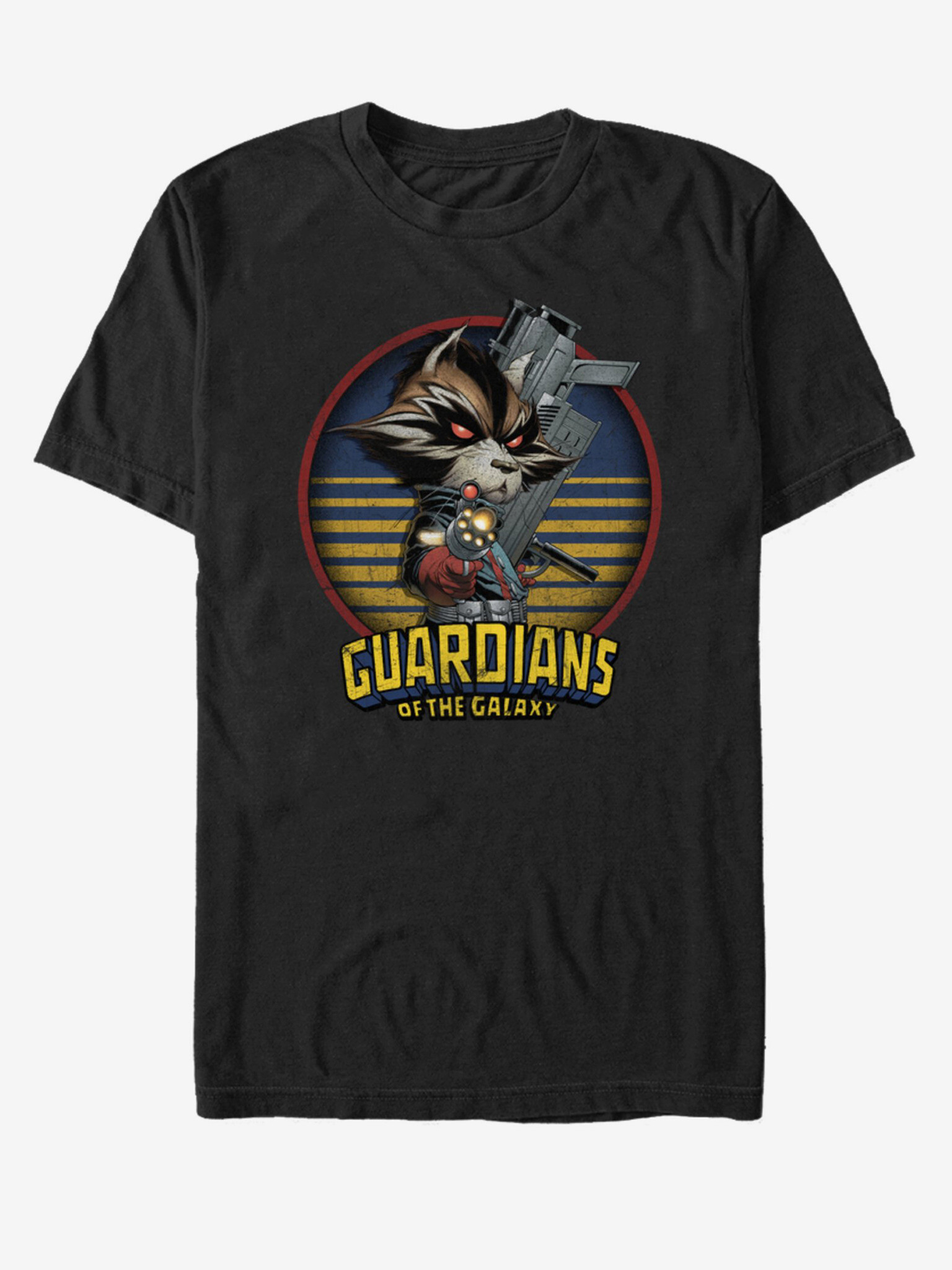 ZOOT.Fan Rocket Strážci Galaxie Marvel T-shirt Cheren - Pepit.bg