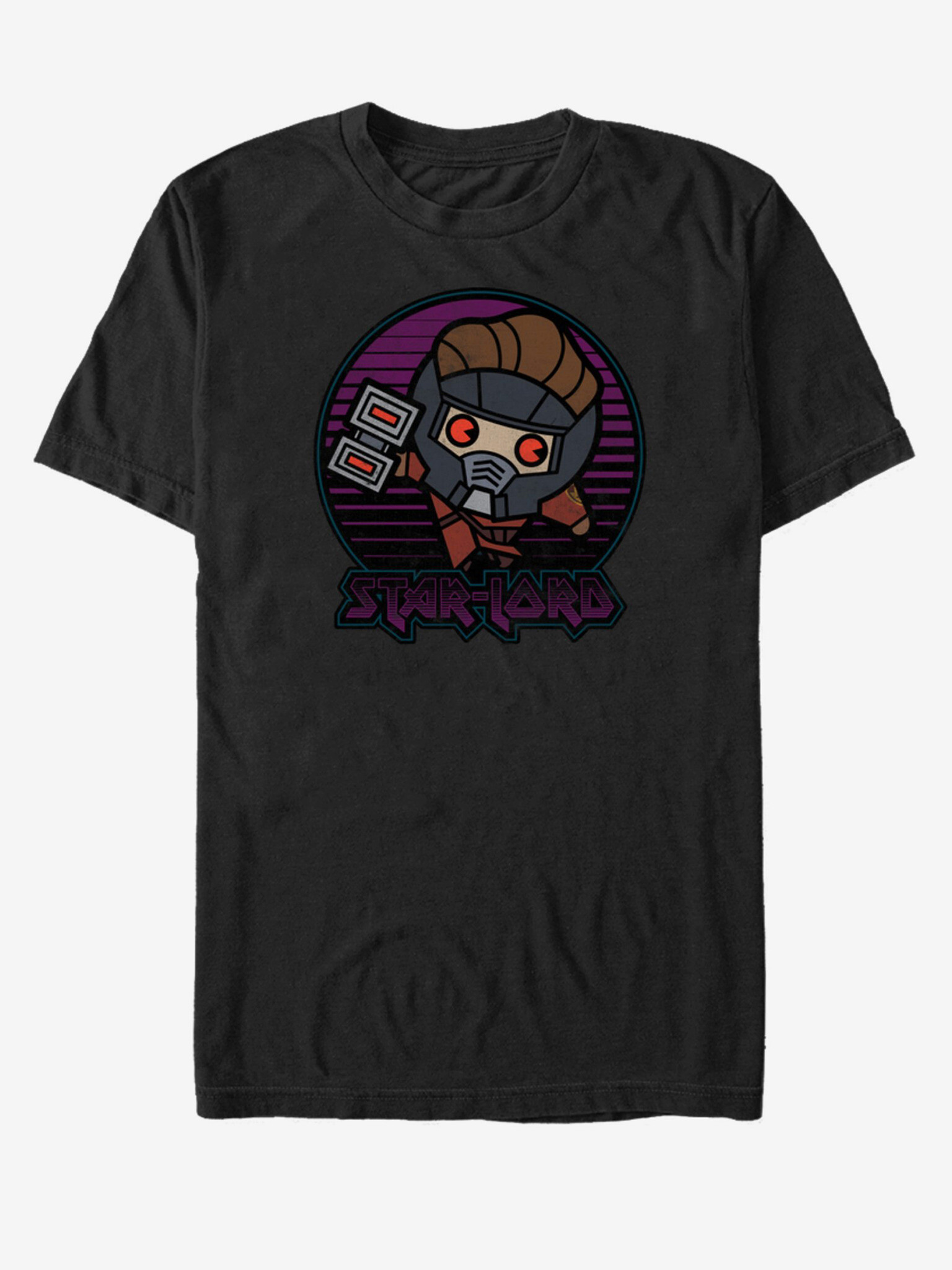 ZOOT.Fan Star-Lord Strážci Galaxie Marvel T-shirt Cheren - Pepit.bg