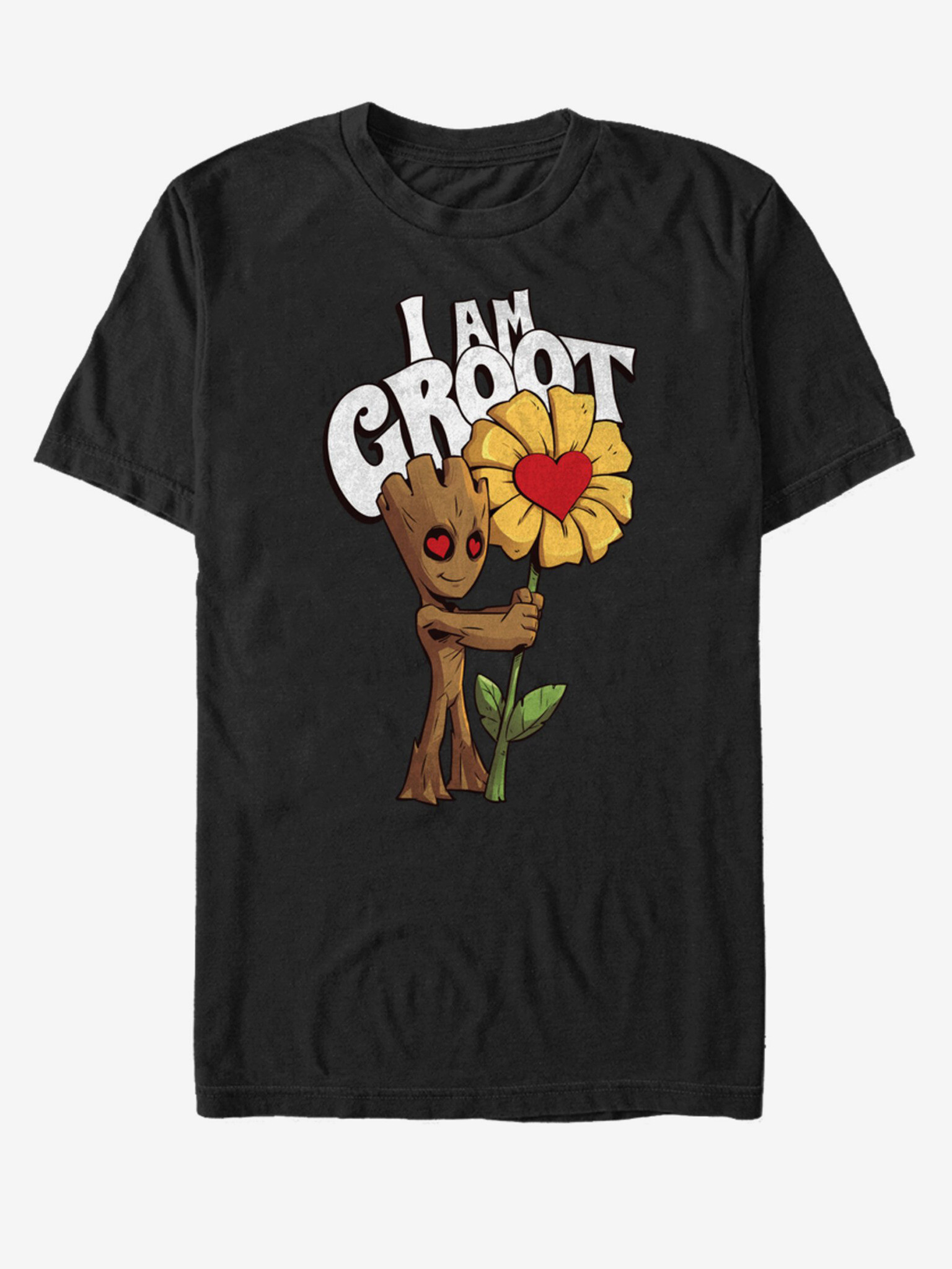 ZOOT.Fan Marvel I am Groot Strážci Galaxie T-shirt Cheren - Pepit.bg