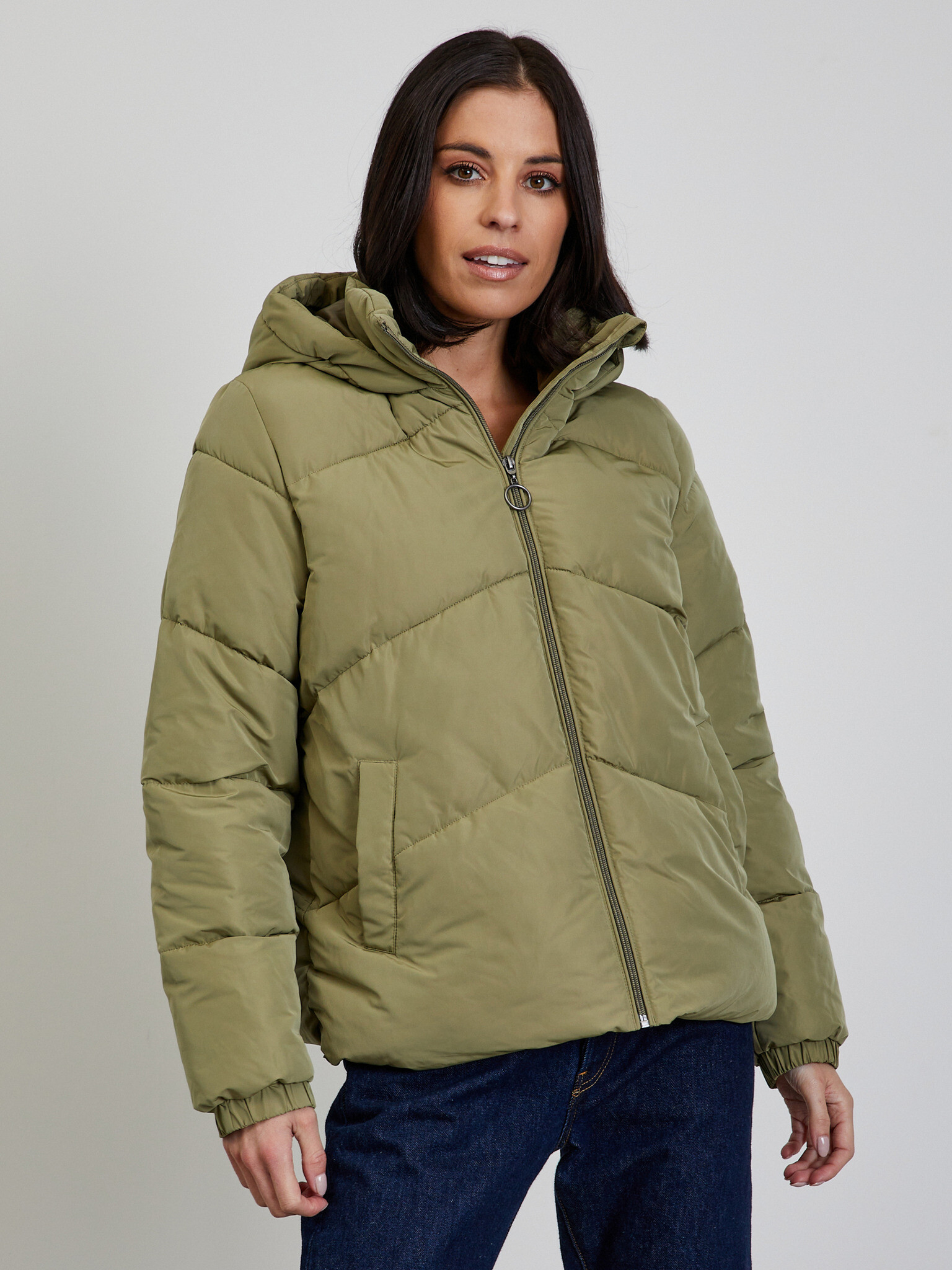 ZOOT.lab Flavie Winter jacket Zelen - Pepit.bg