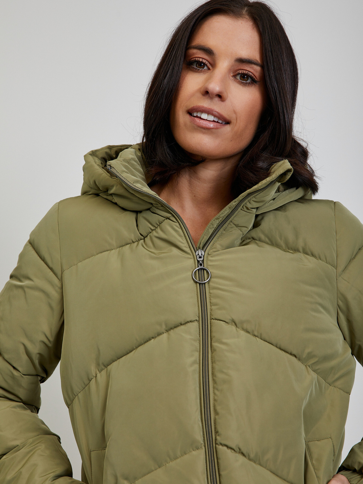 ZOOT.lab Flavie Winter jacket Zelen - Pepit.bg