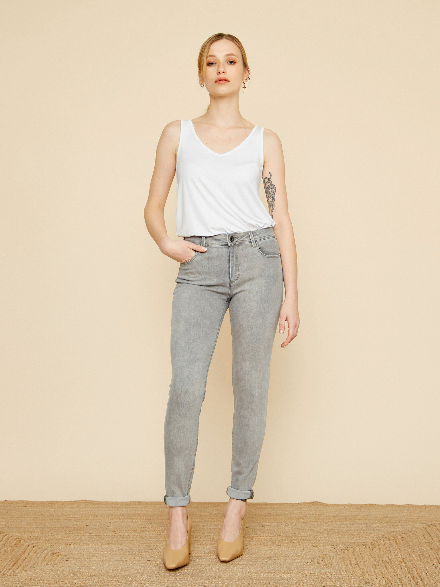 ZOOT.lab Pippa Jeans Siv - Pepit.bg