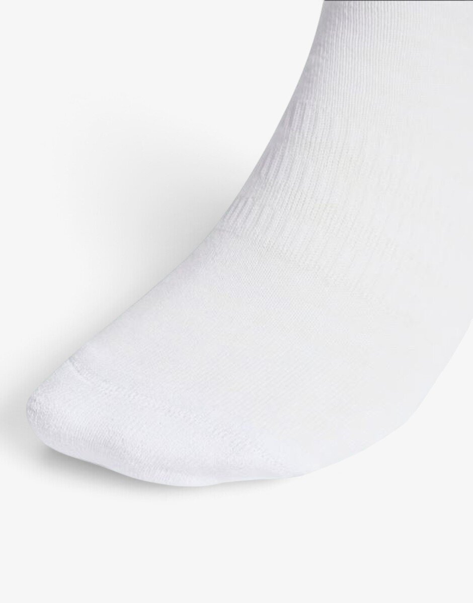 adidas 3 Packs Cushioned Crew White
