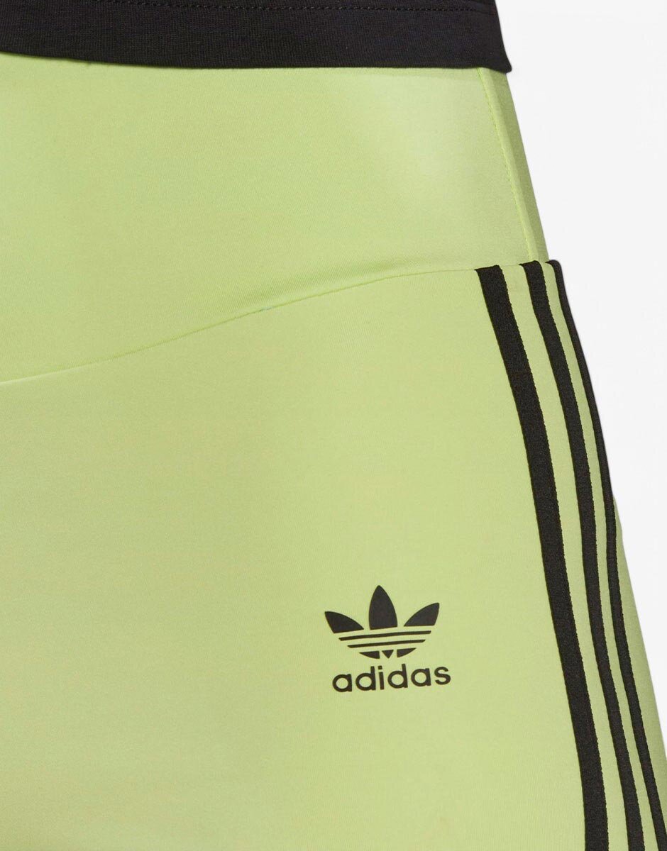 adidas Adicolor Classics Primeblue High-Waisted Short Tights Yellow