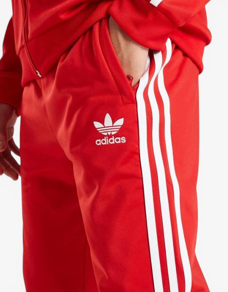adidas Adicolor Superstar Pants Red